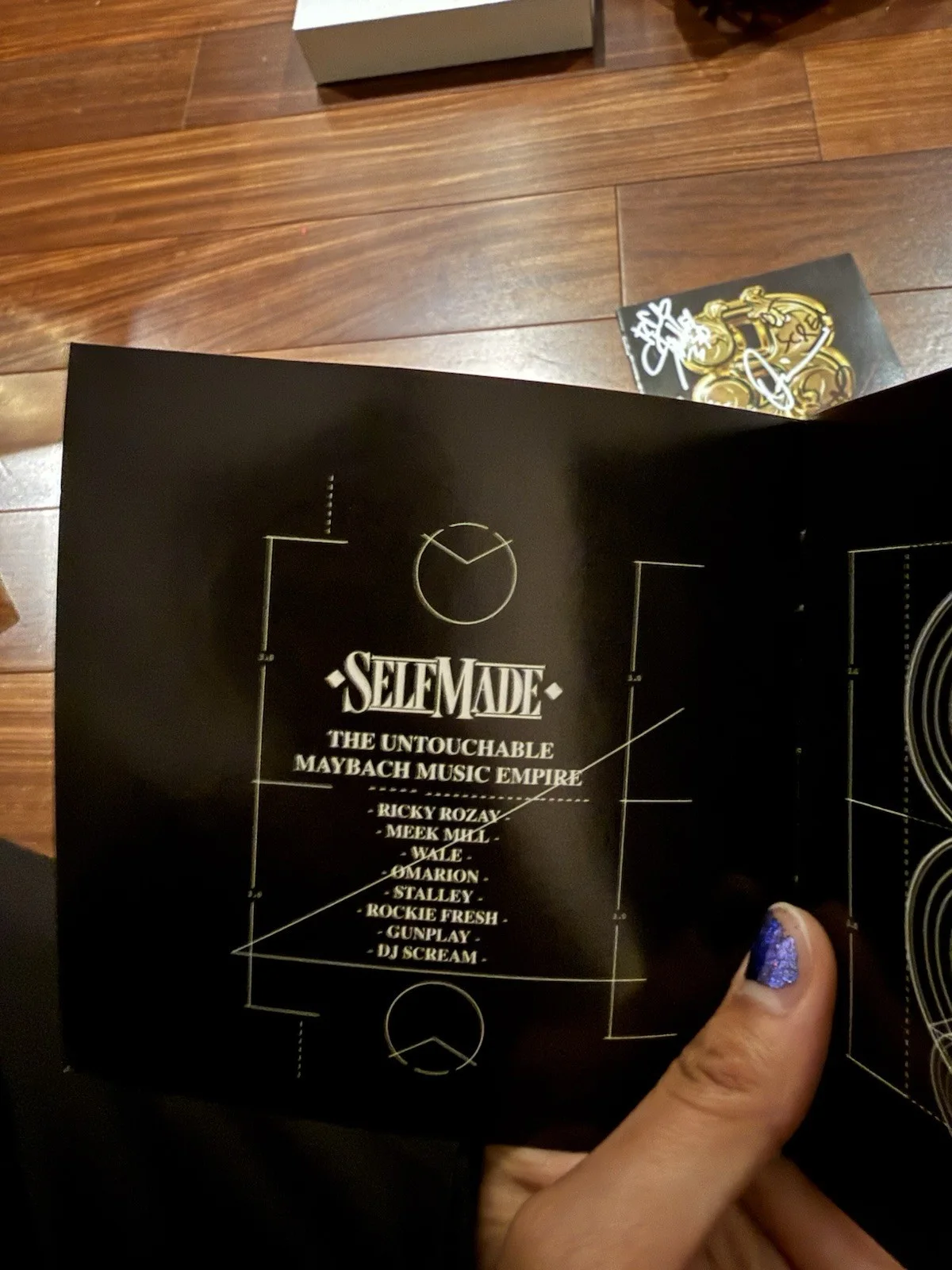 Self Made Maybach Music Group RICK ROSS Autographed Booklet, image 4