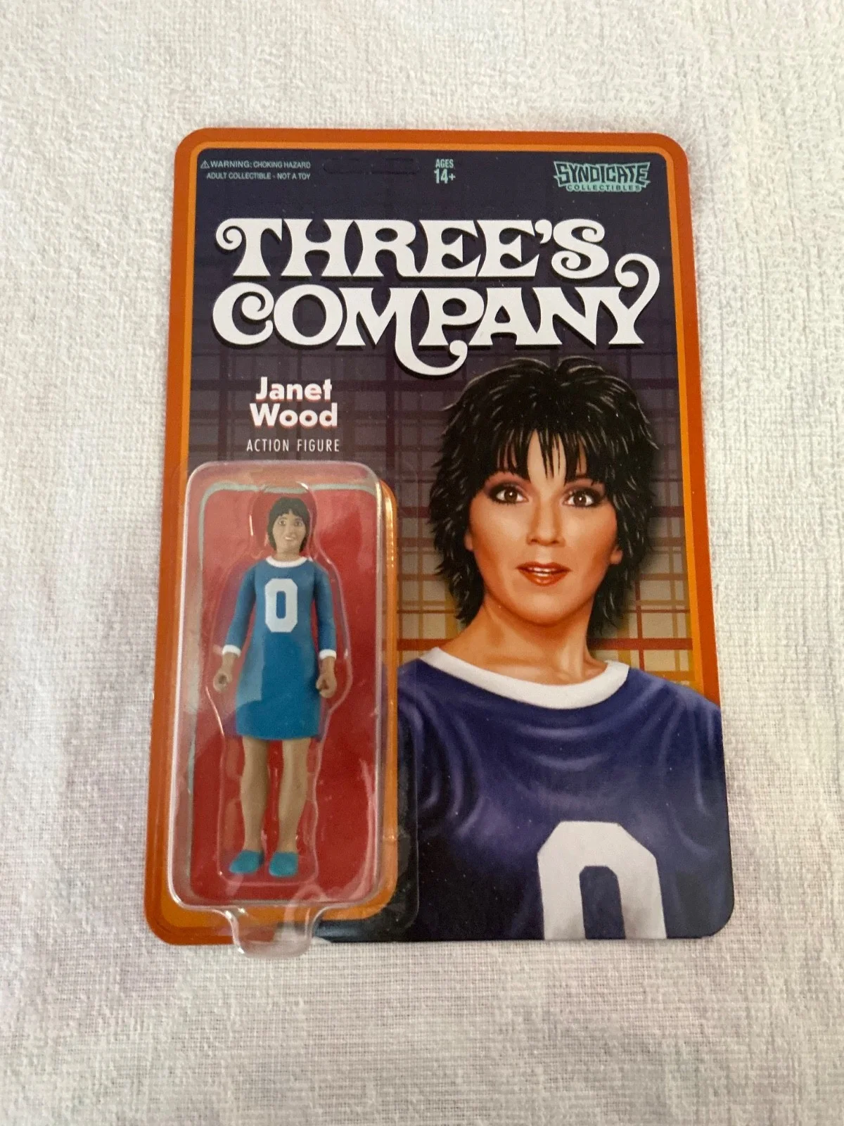 Three's Company Suzanne Sommers Autographed Playbill/Ticket & 3 Reaction Figures, image 5
