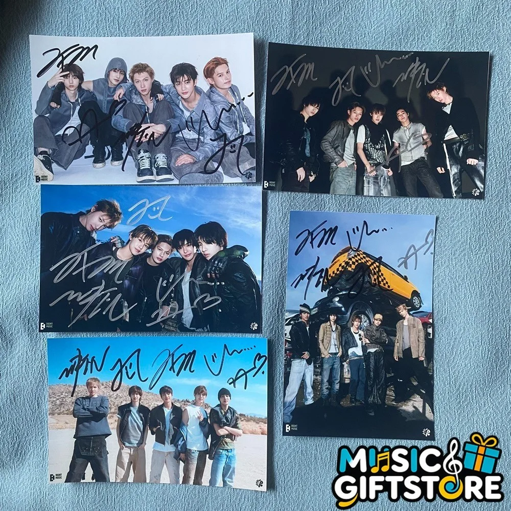 CORTIS GROUP Photo Autographed SIGNED K-POP Collection 4*6 2025 #MUGS, изображение 2