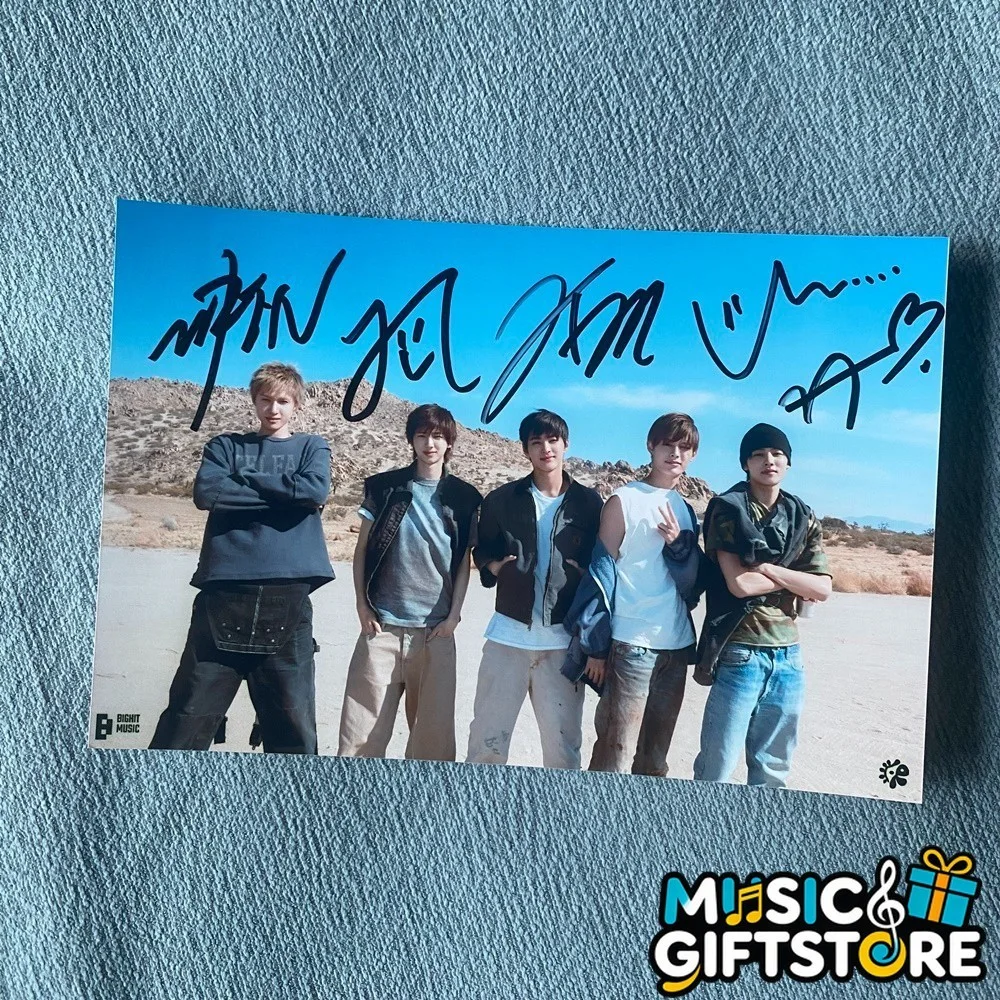 CORTIS GROUP Photo Autographed SIGNED K-POP Collection 4*6 2025 #MUGS, изображение 3