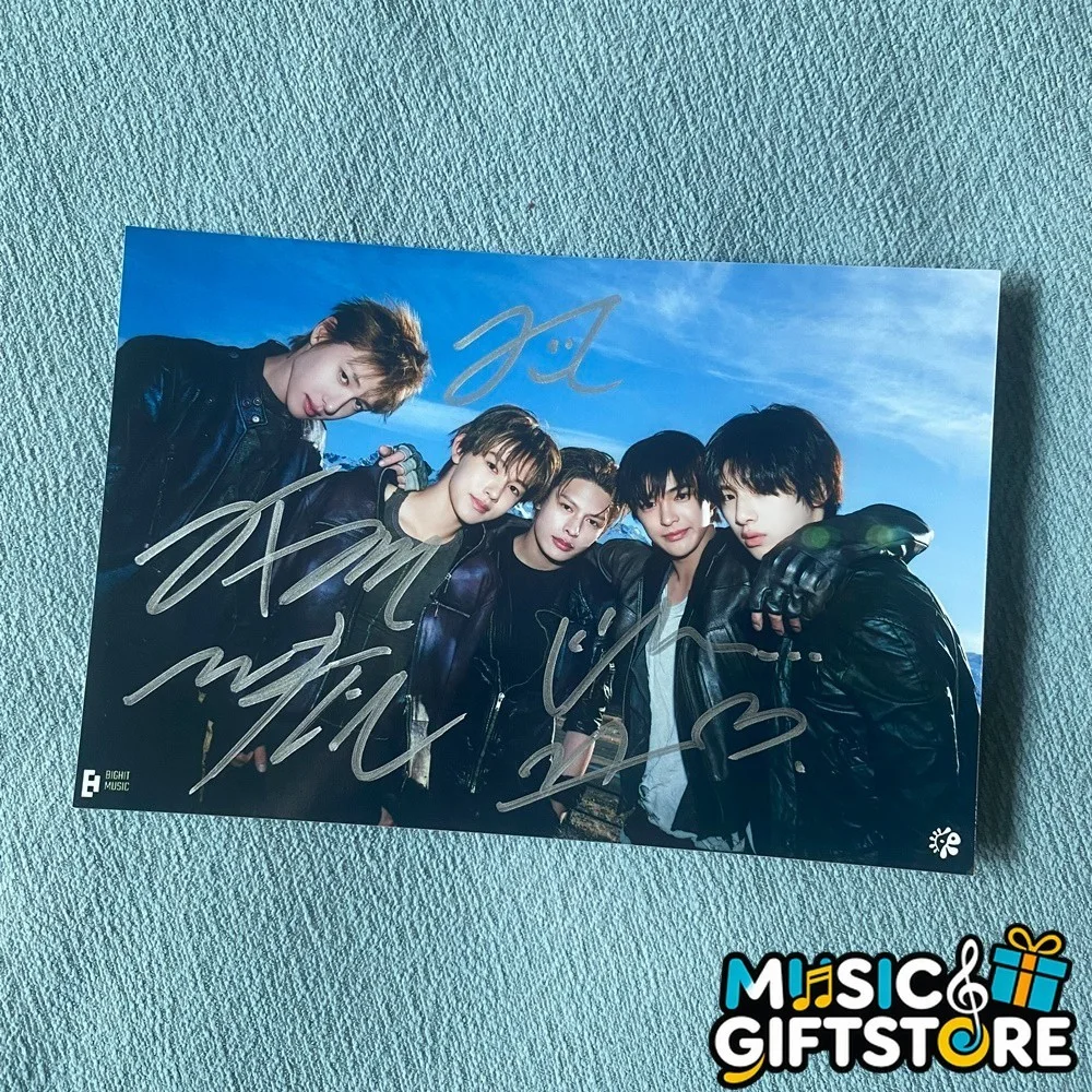 CORTIS GROUP Photo Autographed SIGNED K-POP Collection 4*6 2025 #MUGS, изображение 4