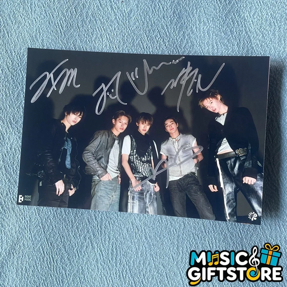 CORTIS GROUP Photo Autographed SIGNED K-POP Collection 4*6 2025 #MUGS, изображение 5