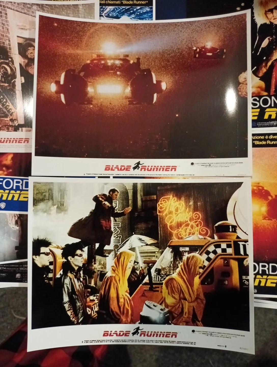 Blade Runner 1982. Complete Set Of 6 Glossy Reproductions 7x5ins Lobby Cards., изображение 2