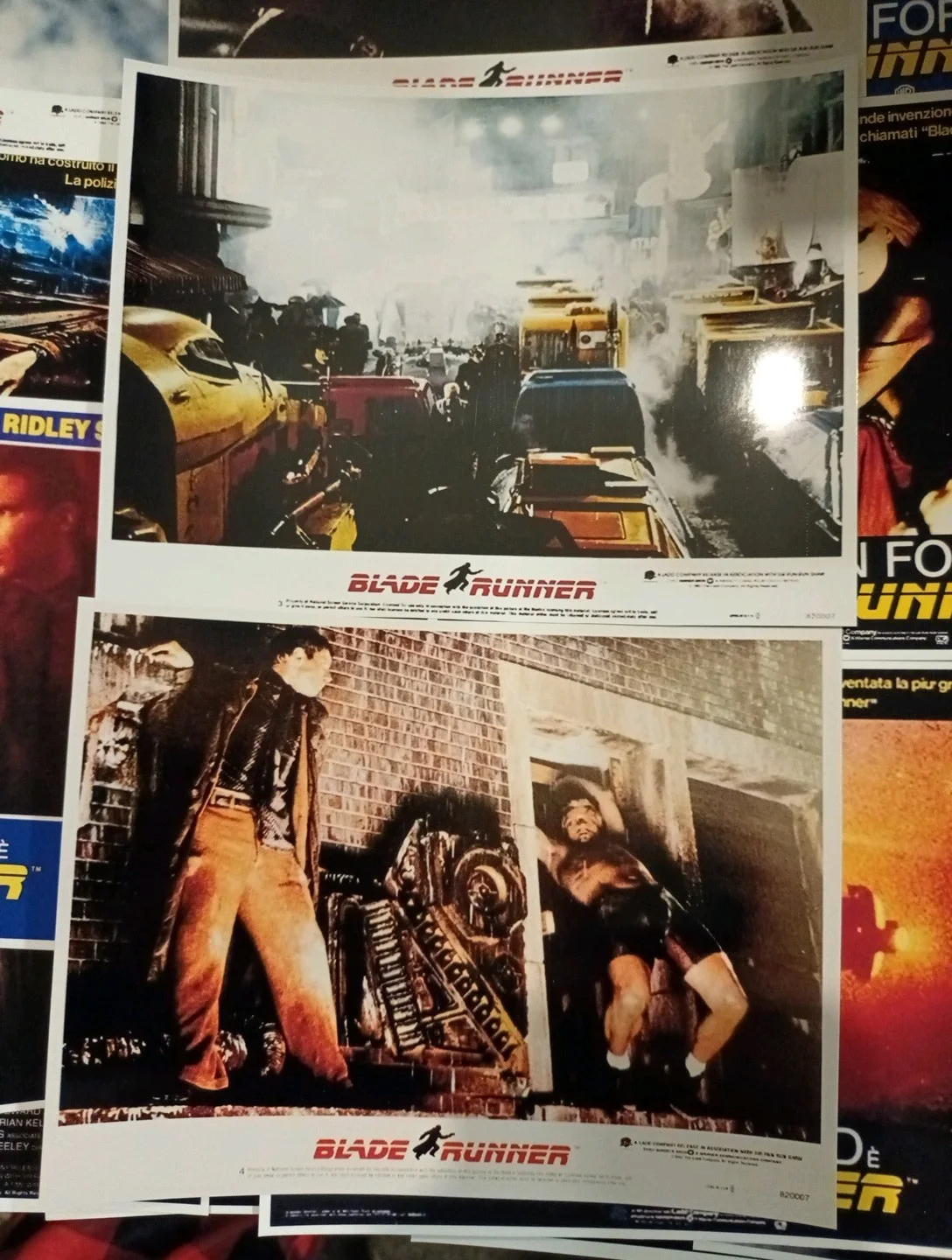 Blade Runner 1982. Complete Set Of 6 Glossy Reproductions 7x5ins Lobby Cards., изображение 3