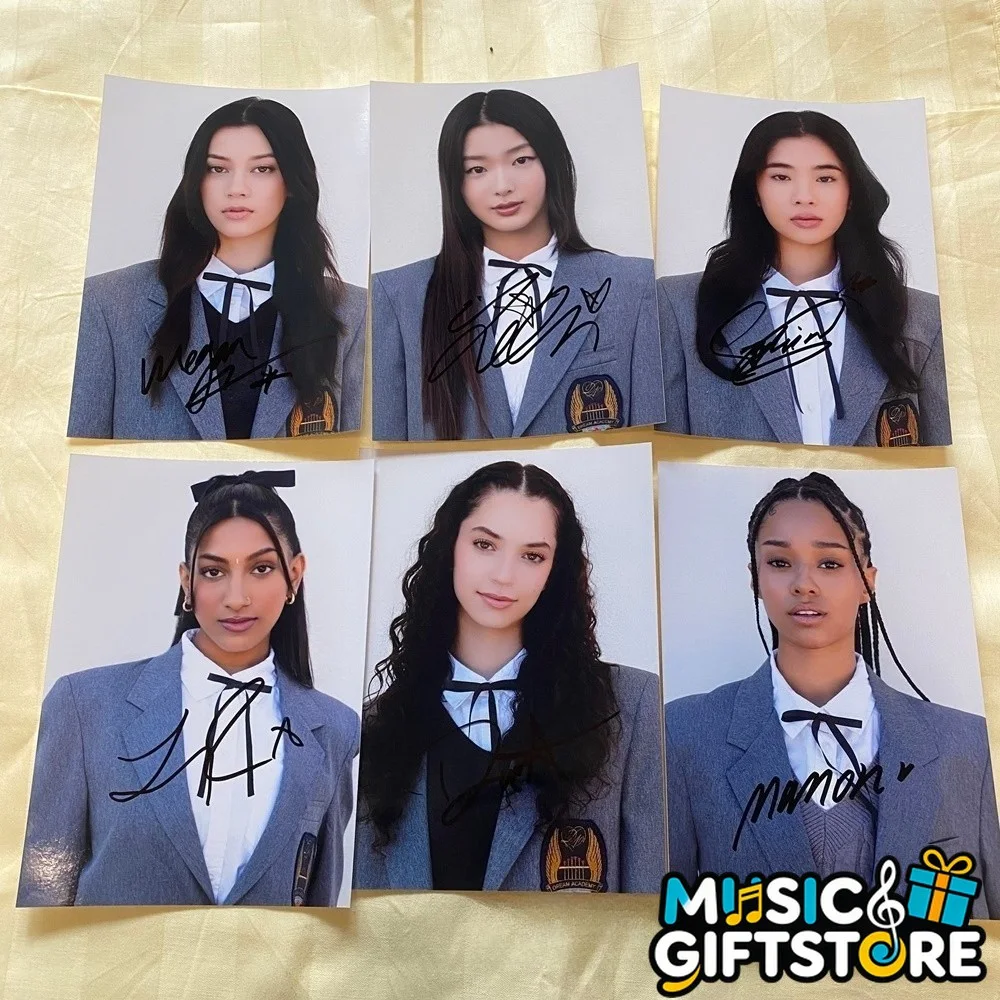 KATSEYE Autographed Signed Photo Gifts Collection Collectibles Rare 2025 #MUGS, изображение 2