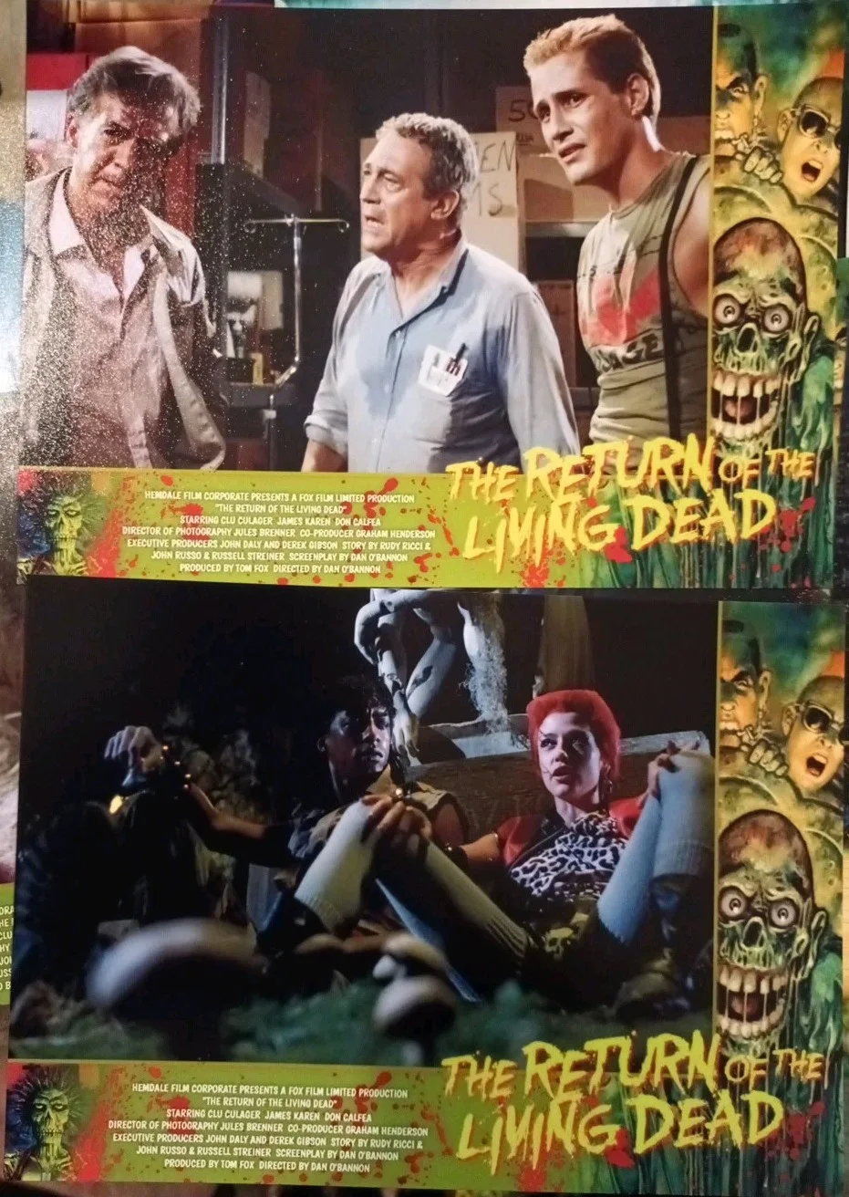 The Return Of The Living Dead 1985. 16 Unofficial Glossy 7x5ins Lobby Cards. New, изображение 3
