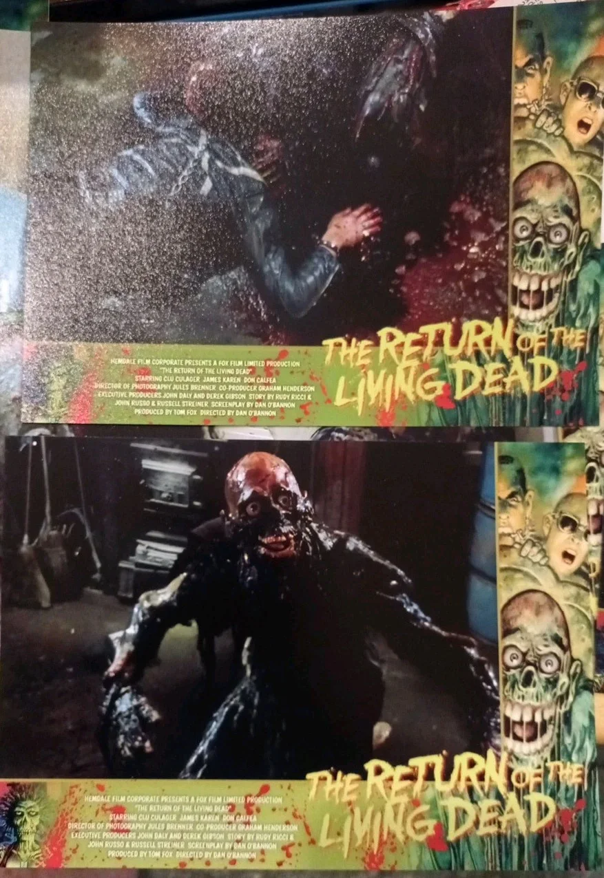 The Return Of The Living Dead 1985. 16 Unofficial Glossy 7x5ins Lobby Cards. New, изображение 5