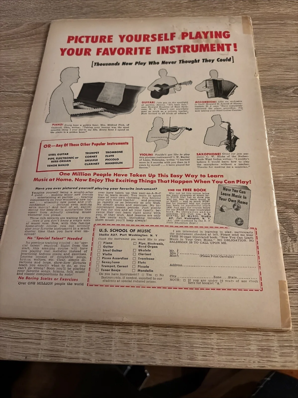 Hit parader 1961 Autograph, image 4
