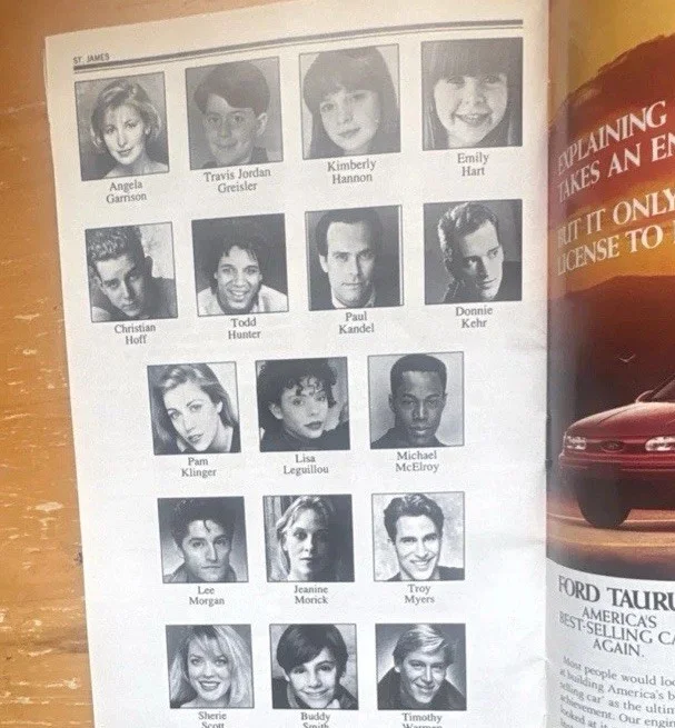 Joyce Chittick — SIGNED The Who's Tommy Playbill St. James Theatre 1994 Broadway, изображение 3