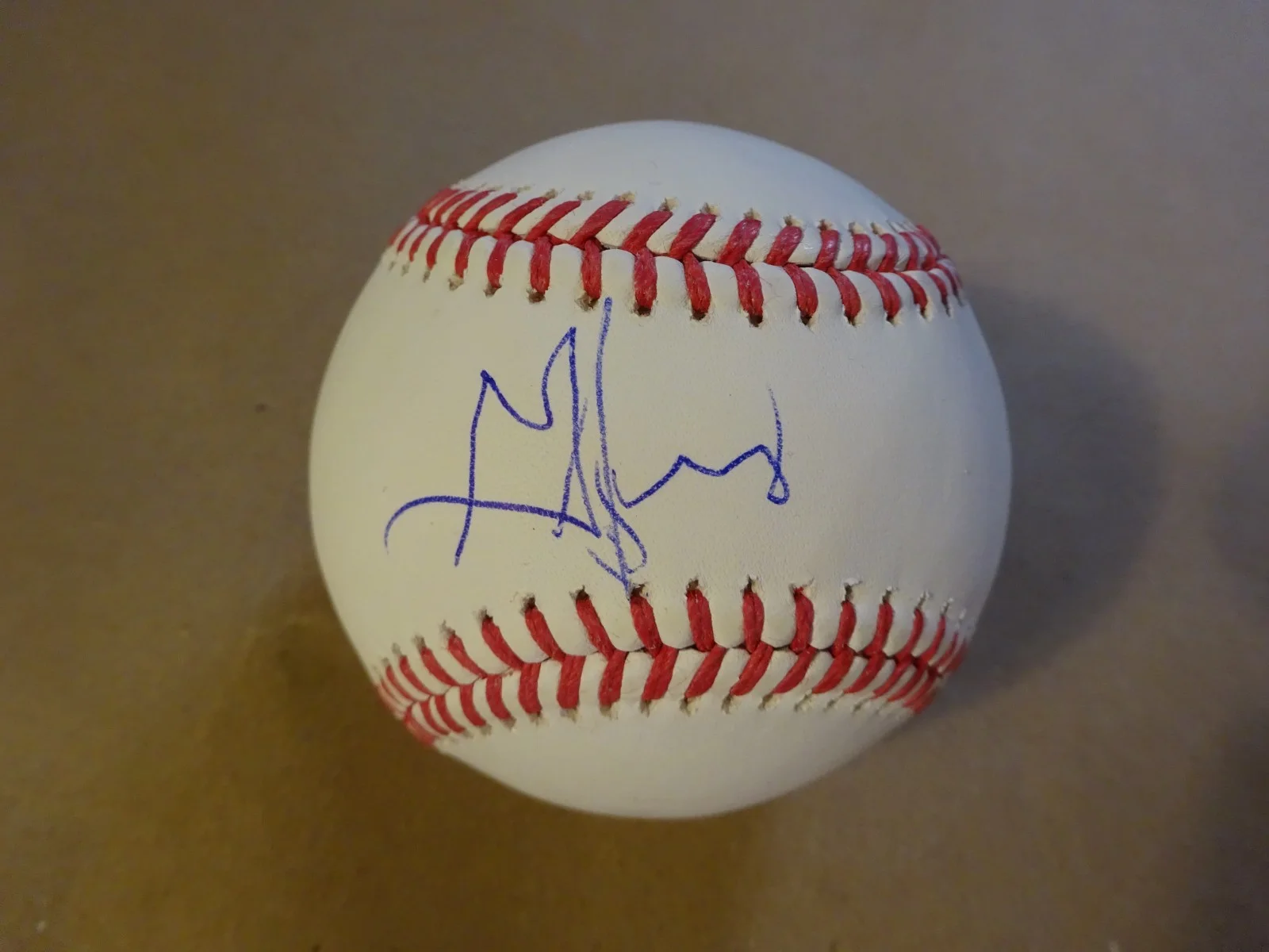 George Jung — Autographed George Jung "Blow" Signed Rawlings Baseball Beckett BAS COA & Proof, image 2