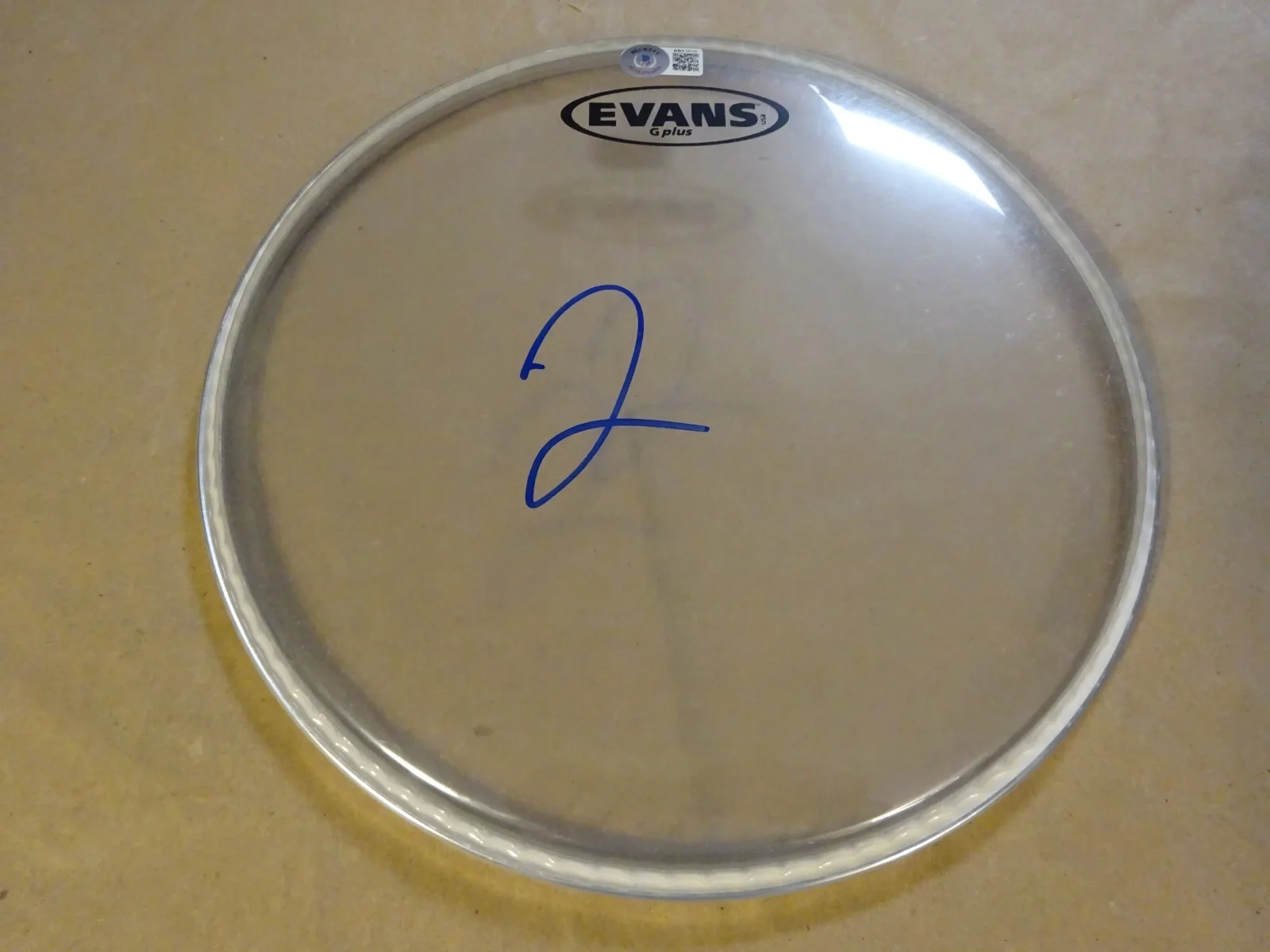 Autographed Taylor Hawkins Signed 10" Drum Head Foo Fighters Beckett BAS COA RIP, изображение 2