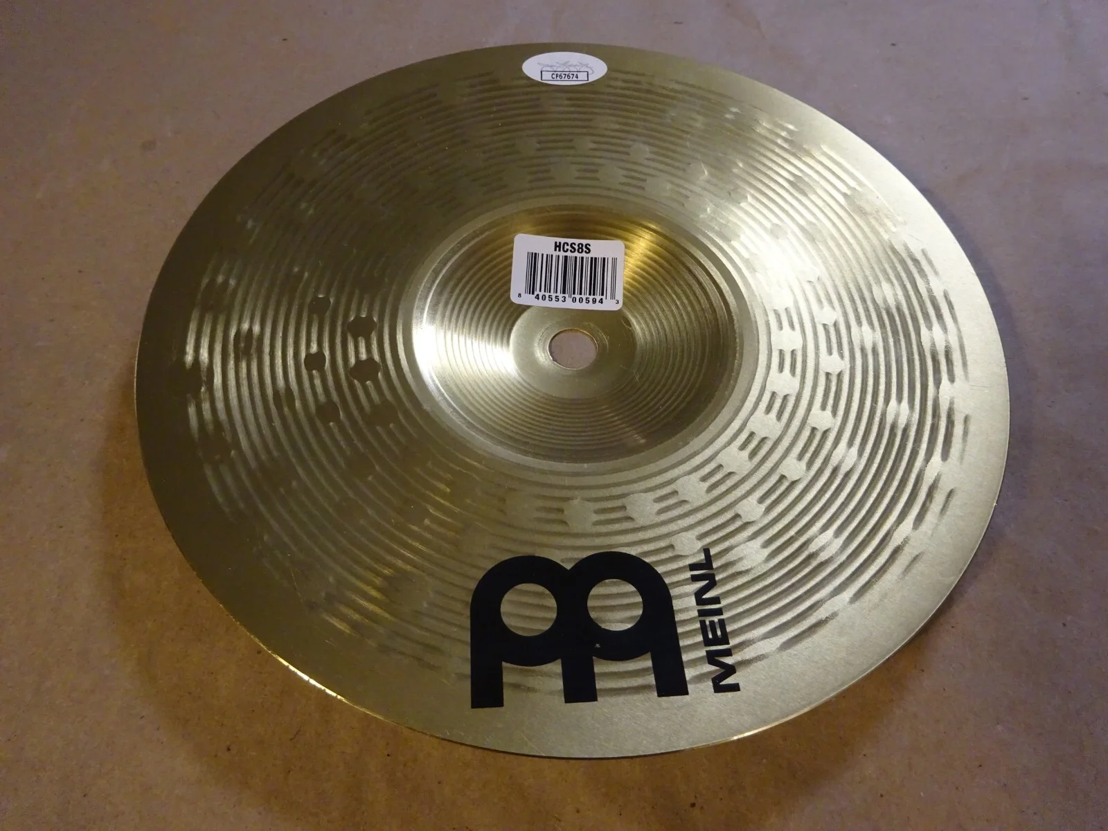 Signed Miley Cyrus Hannah Montana Autographed 8" Splash Cymbal JSA COA, изображение 5