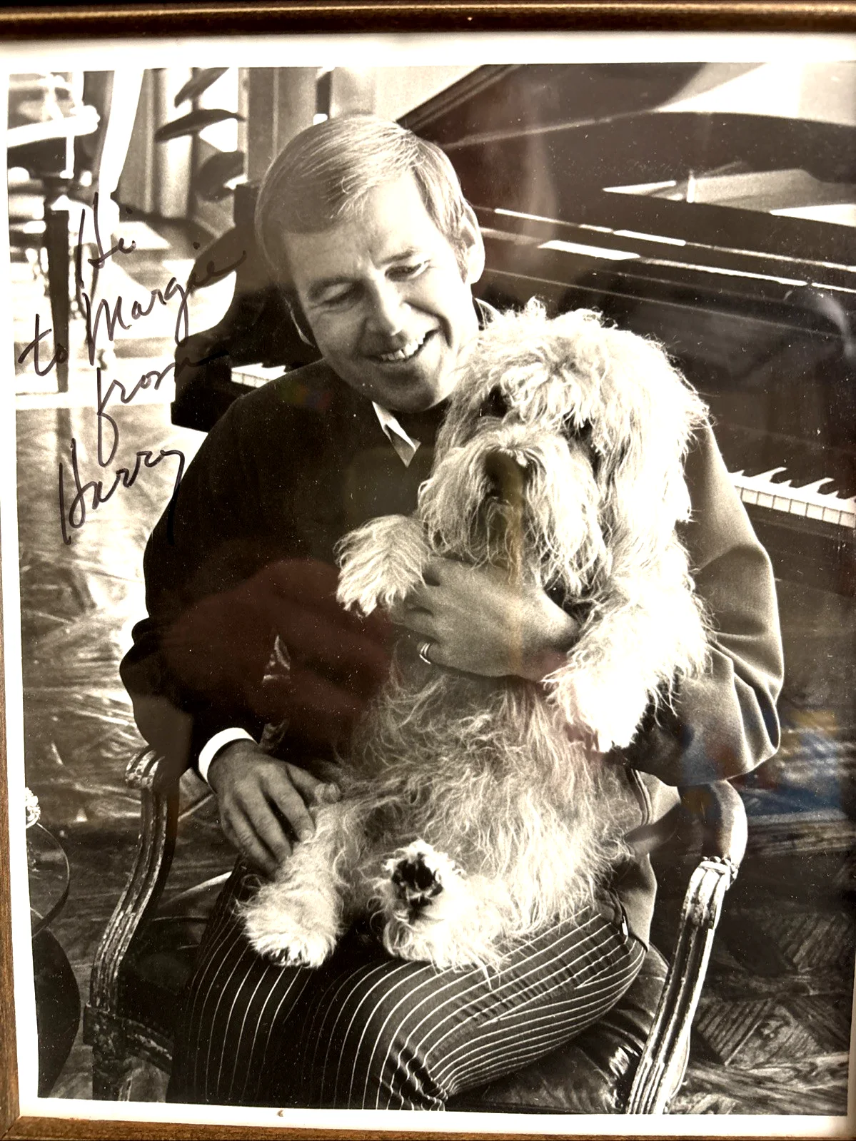 Paul Lynde — Actor Paul Lynde Signed 8x10 Photo Signed from his Dog Harry To Marg, READ STORY, изображение 2
