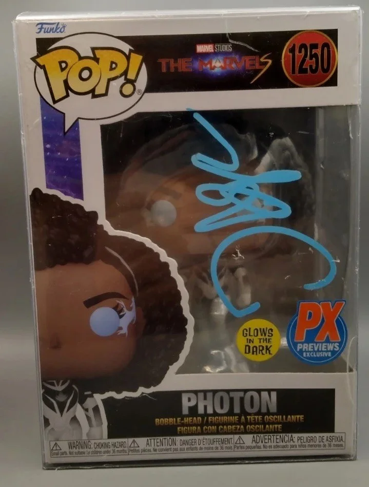 Teyonah Parris — Teyonah Parris Autographed Signed Photon Funko Pop #1250 COA #151980 AUTO
