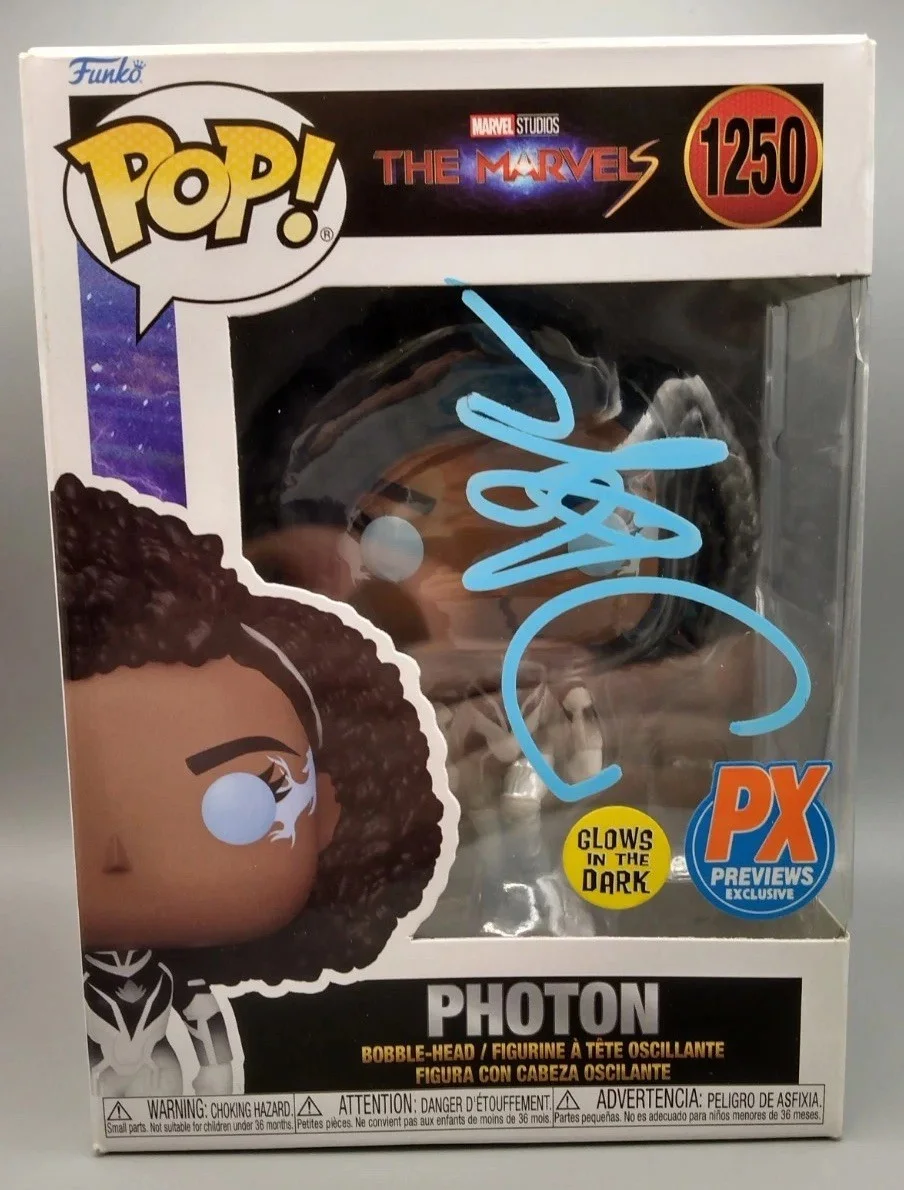 Teyonah Parris — Teyonah Parris Autographed Signed Photon Funko Pop #1250 COA #151980 AUTO, изображение 2