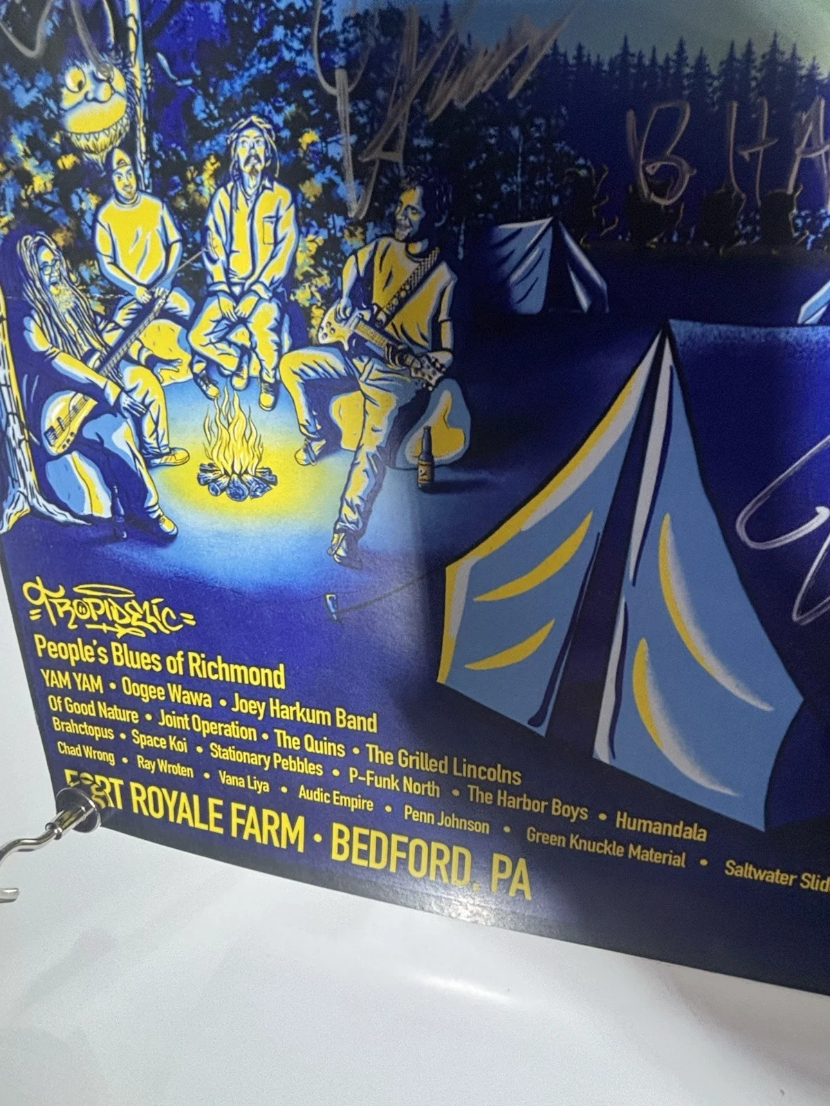Bumpin UglIes first Weekend at Wolfies signed poster, image 4