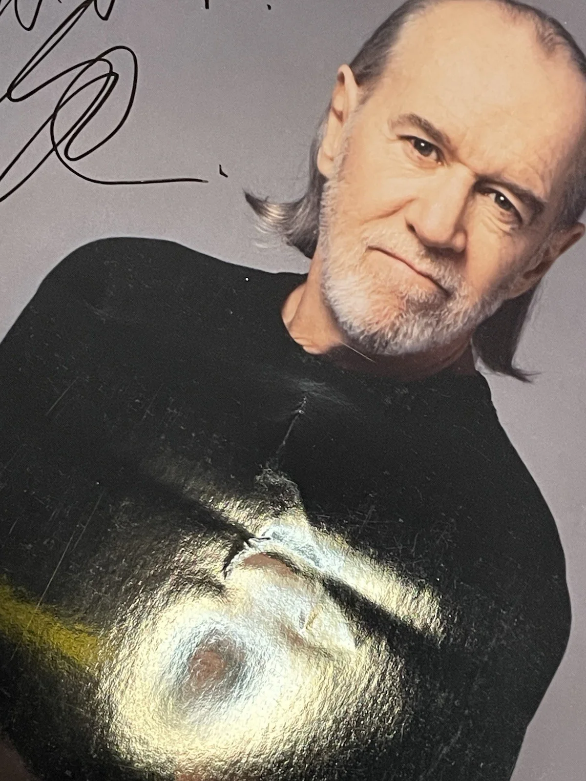 George Carlin — George Carlin Signed 8x10 Photo Actor/Comedian Autograph Auto JSA COA, изображение 5