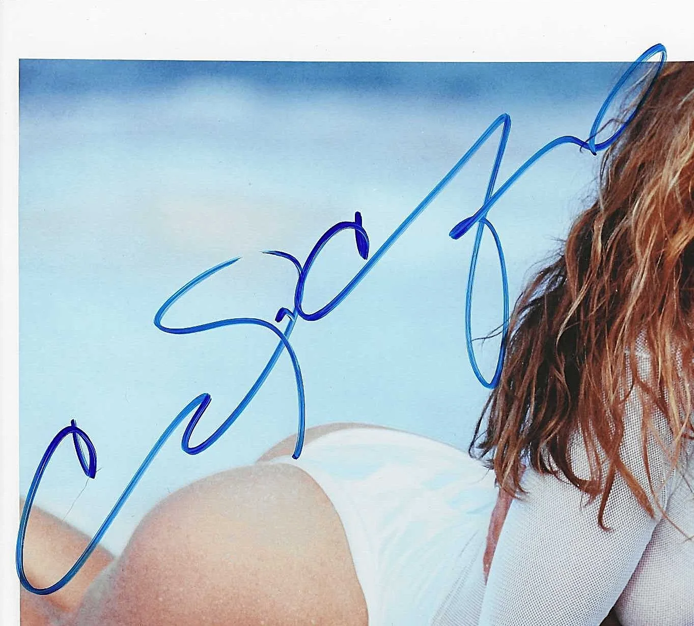 CINDY CRAWFORD — CINDY CRAWFORD SUPERMODEL HAND SIGNED PHOTO 10X8 COA, image 2