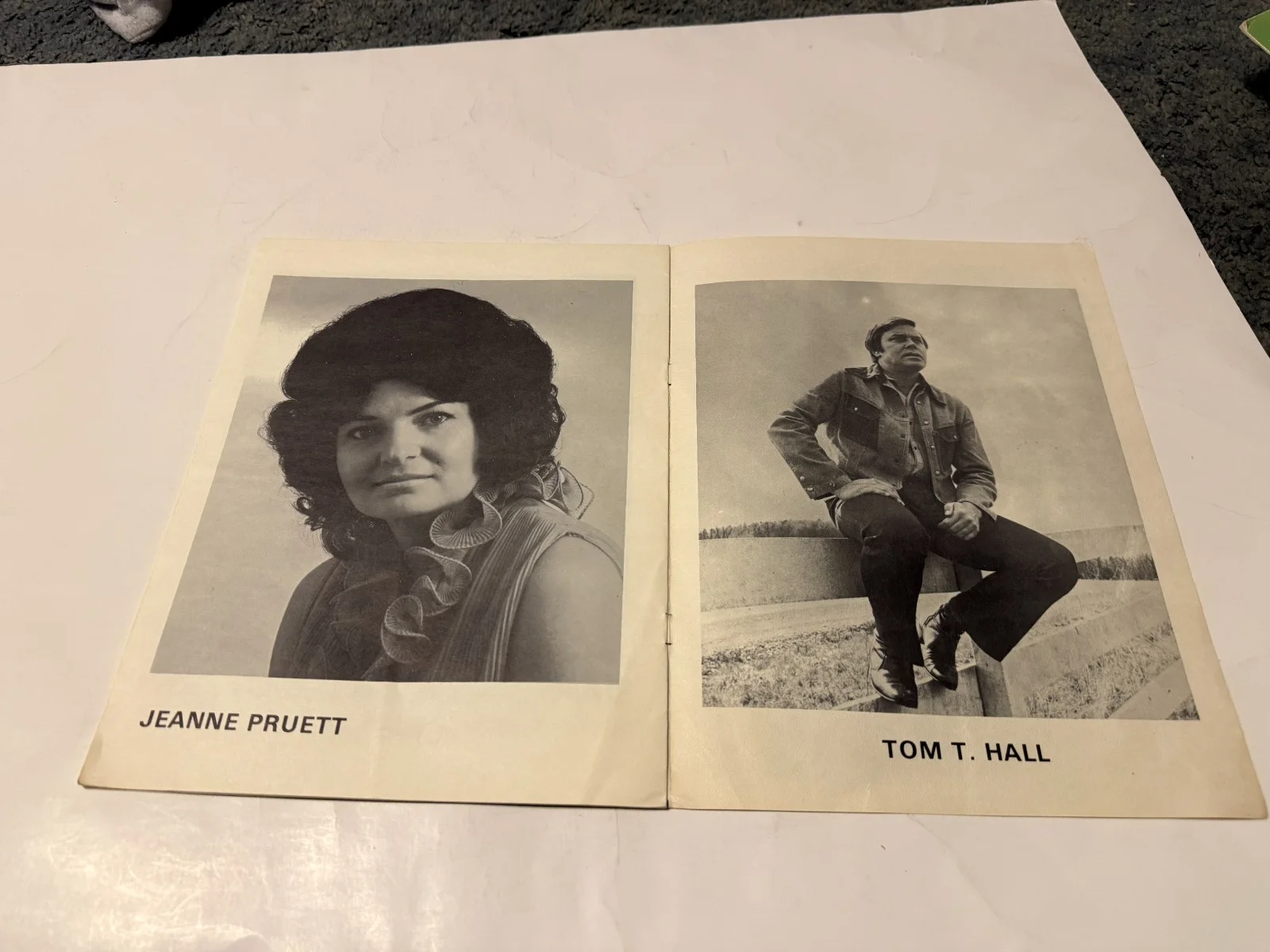 COUNTRY SHINDIG PROGRAM BOOK , NAT STUCKEY, JOHNNY PAYCHECK, LORETTA LYNN, image 4