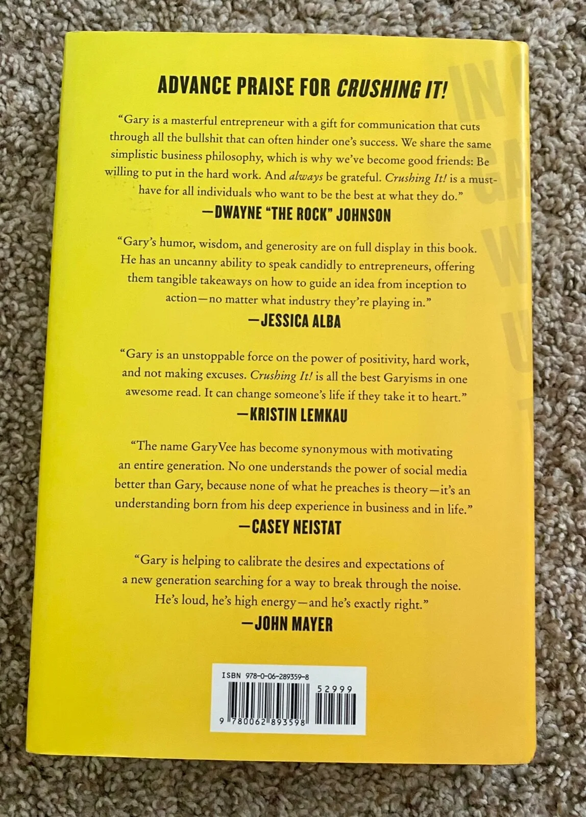 Gary Vaynerchuk — Gary Vaynerchuk Crushing It VeeFriends Best Seller Signed Book Beckett COA A, image 3