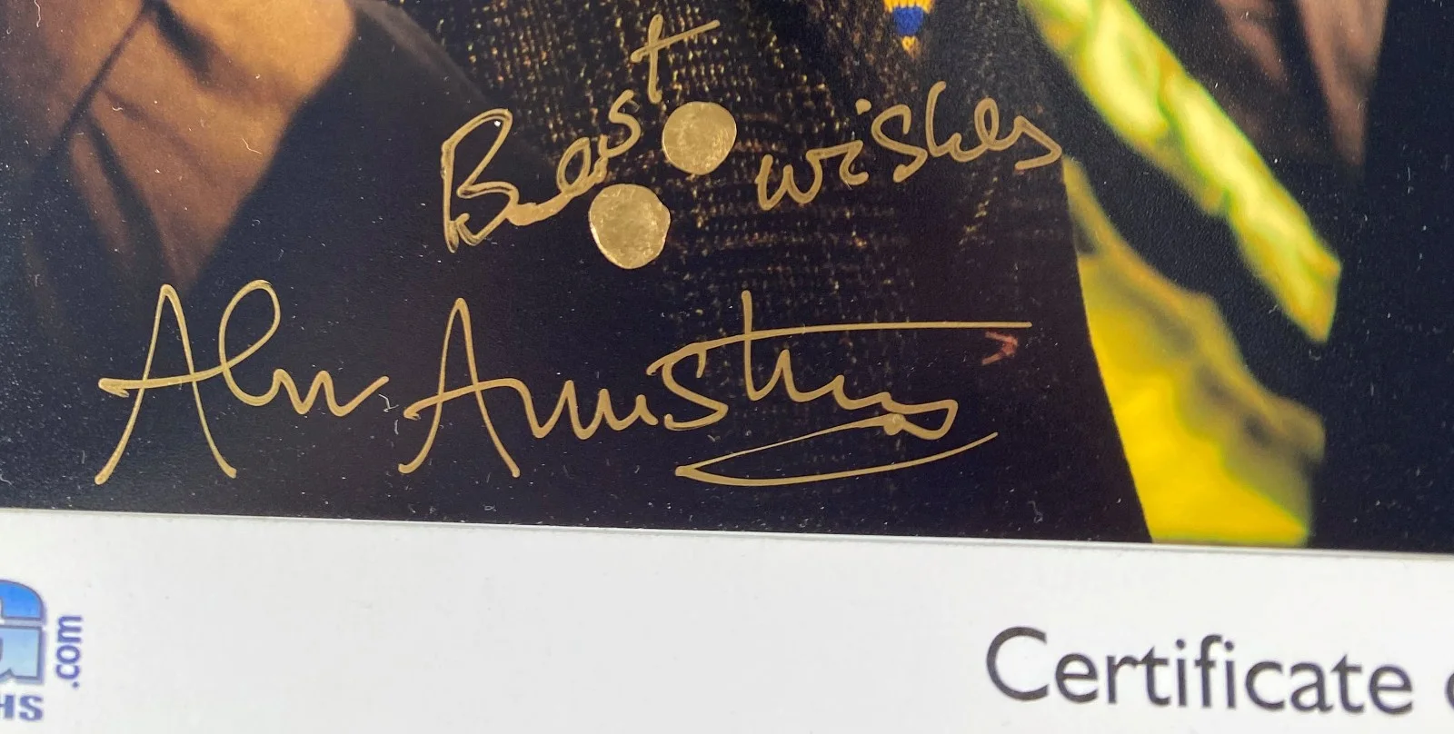Alun Armstrong — 8x8 Signed Alun Armstrong COA New Tricks (Brian), image 2