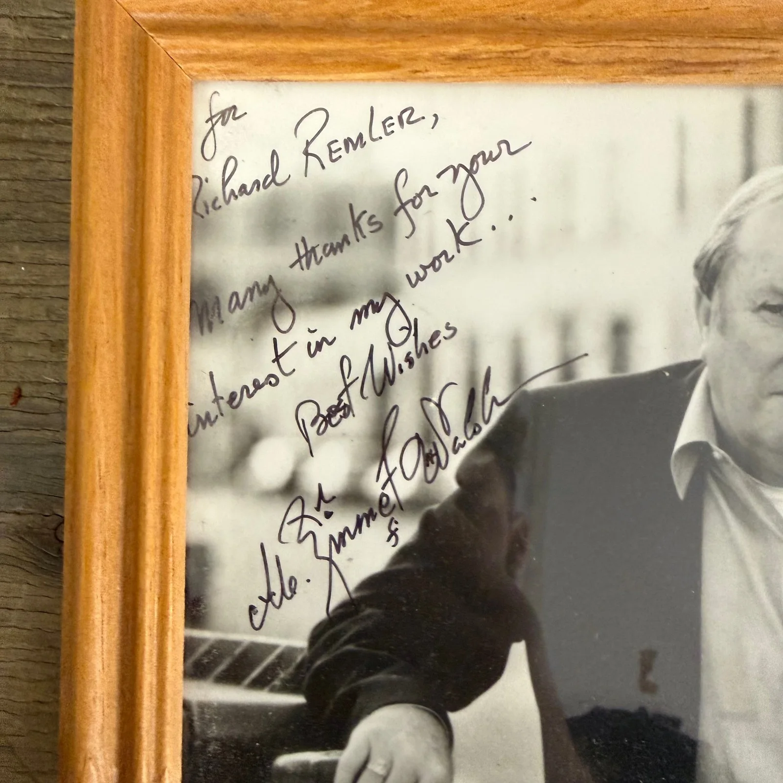 m. Emmet Walsh — M. Emmet Walsh Signed Autographed 8x10 Framed Photo Blade Runner Blood Simple, изображение 2