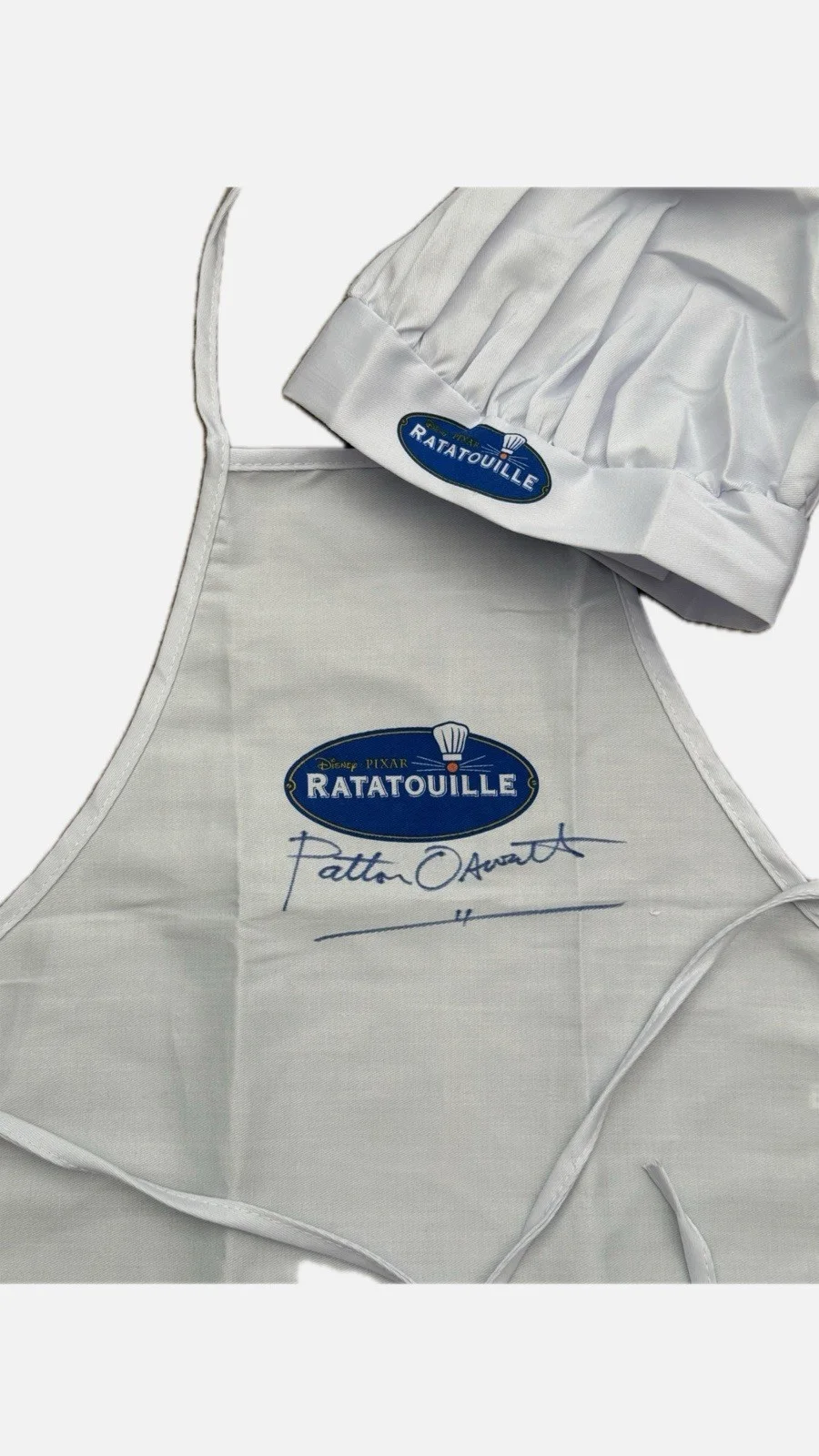 Patton Oswalt — Ratatouille Apron Movie Promo Signed By Patton Oswalt, image 2