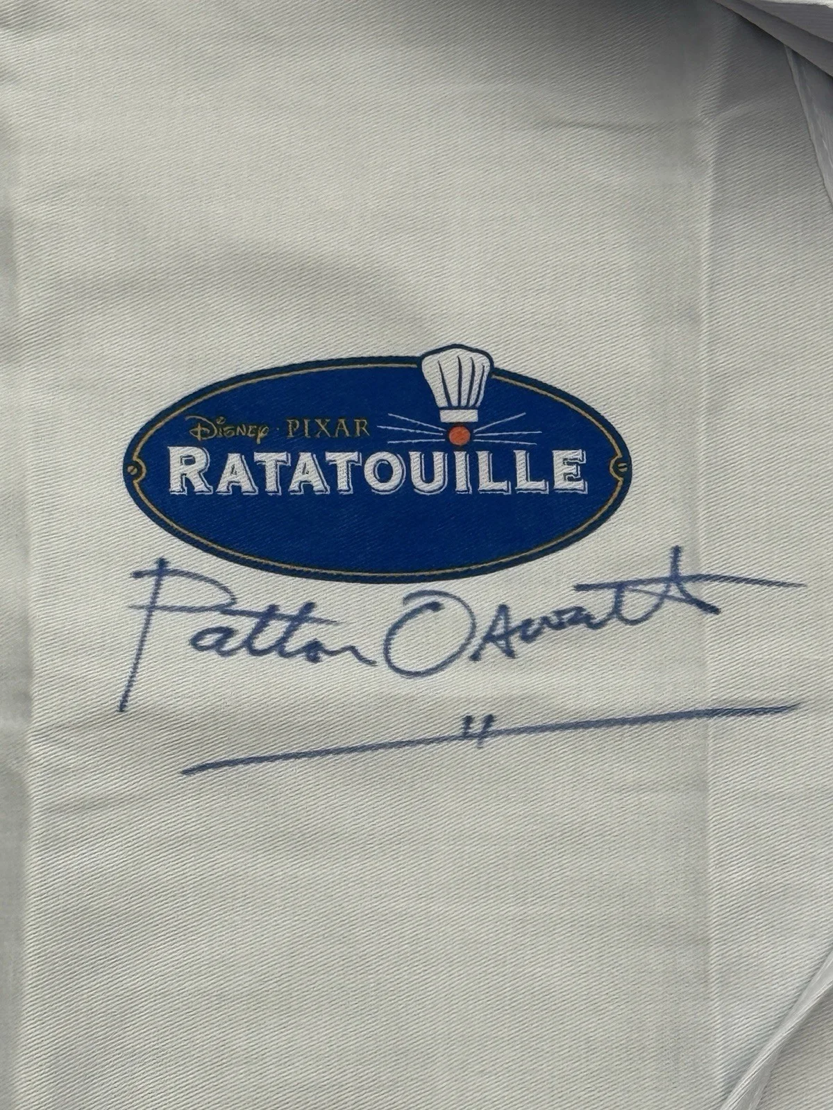 Patton Oswalt — Ratatouille Apron Movie Promo Signed By Patton Oswalt, image 3