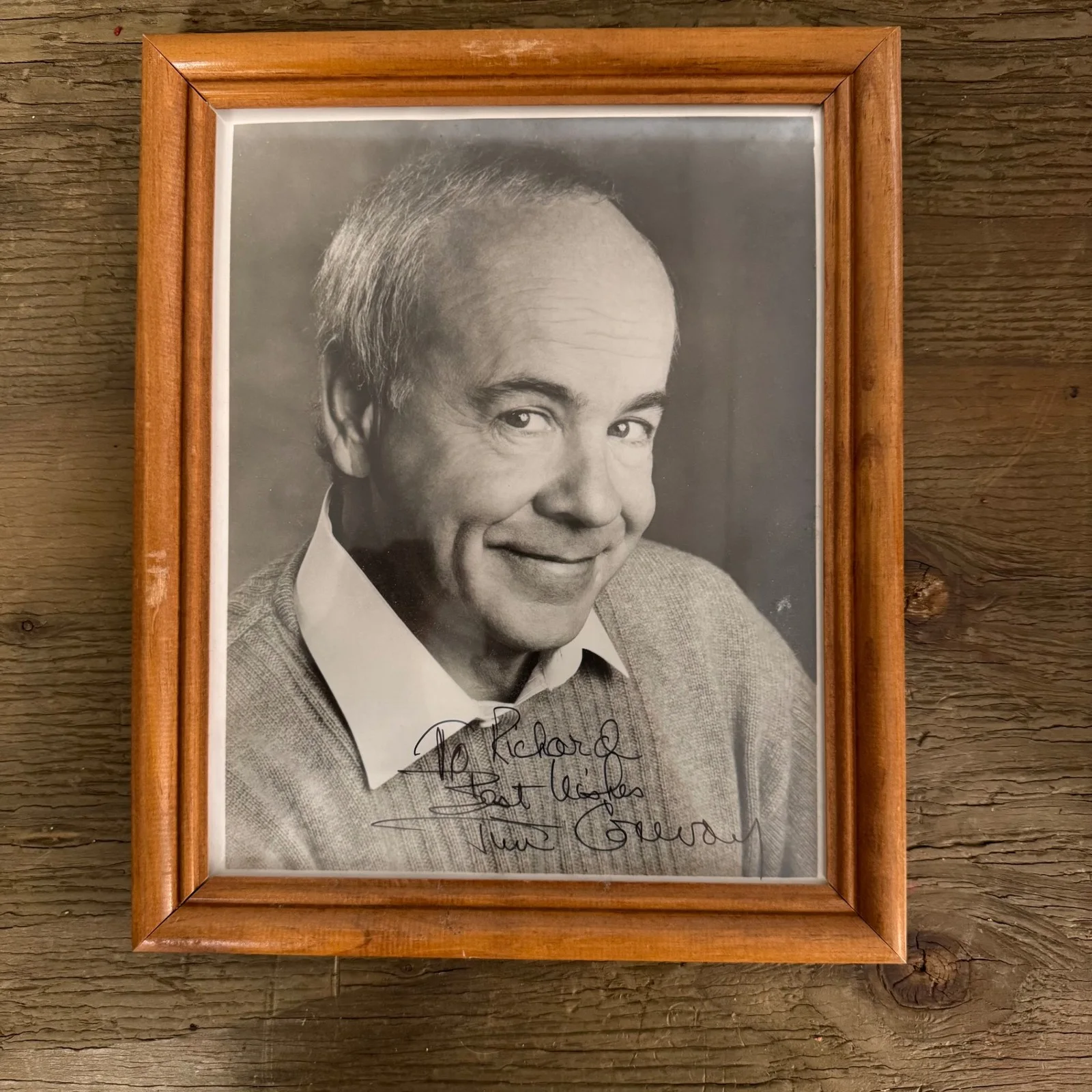 Tim Conway — Tim Conway Signed Autographed 8x10 Framed Photo Carol Burnett Show Comedian