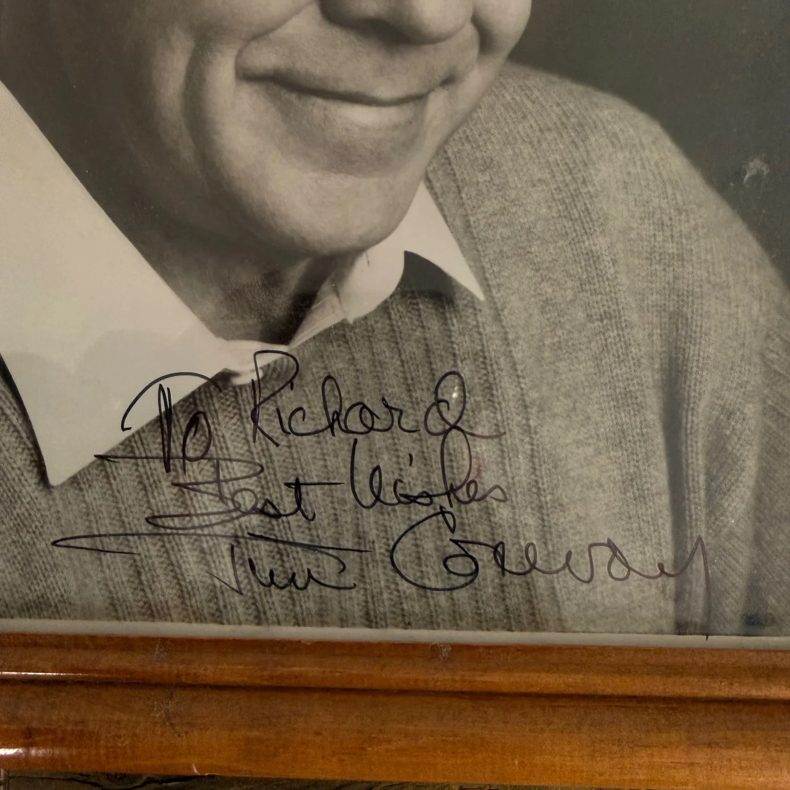 Tim Conway — Tim Conway Signed Autographed 8x10 Framed Photo Carol Burnett Show Comedian, image 2