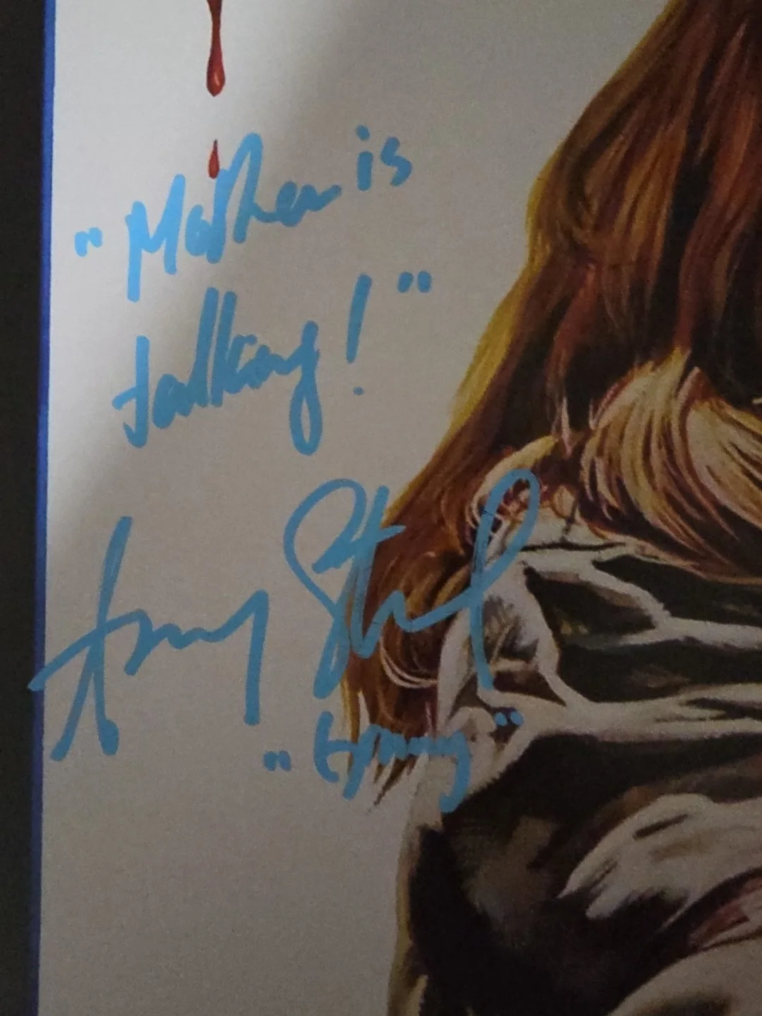 Amy Steel — Friday The 13th Part 2 Signed Turkish Horror Movie Poster Actress Amy Steel King, изображение 2