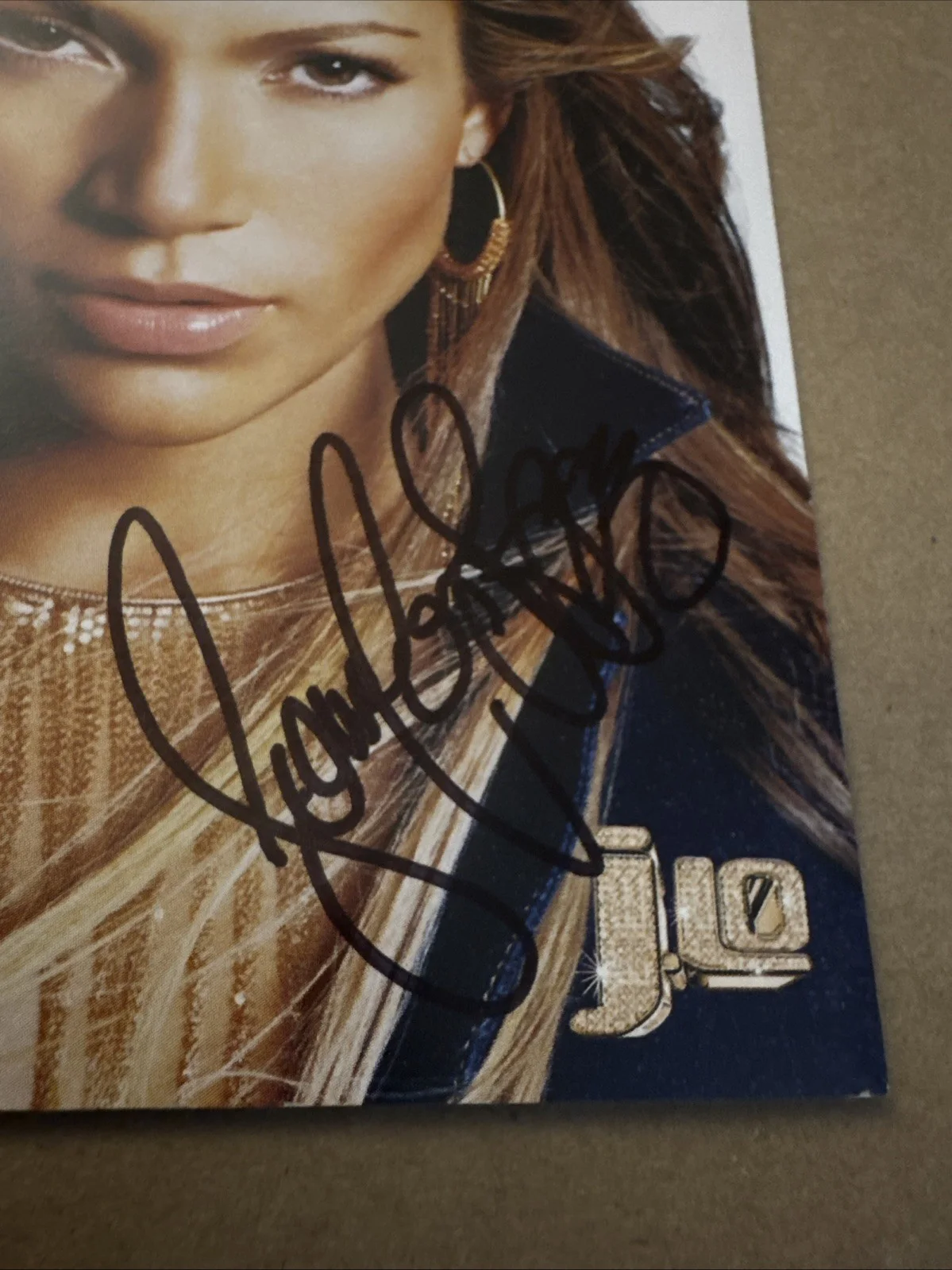 Jennifer Lopez Signed In Person J Lo CD Cover - I’m Real Autograph Full Sig, image 2