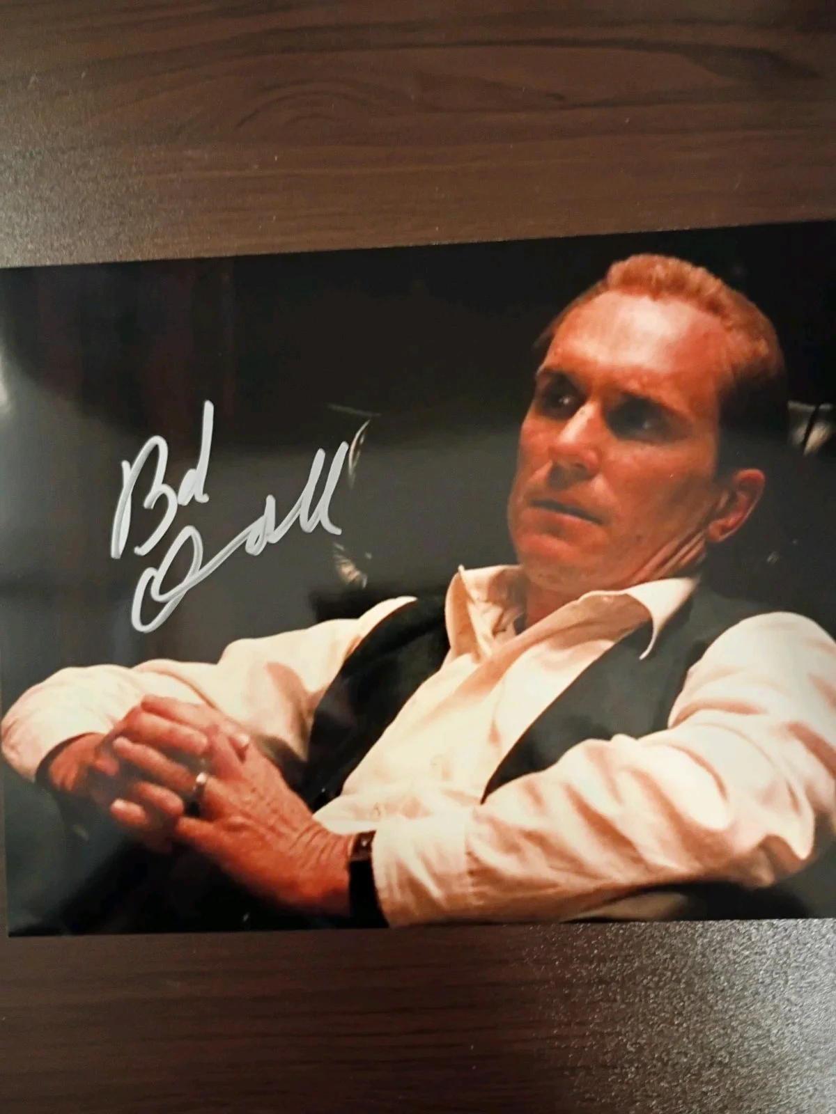 Robert Duvall — Robert Duvall Godfather Signed 8x10 COA E/Matching Numbered Sticker, image 5