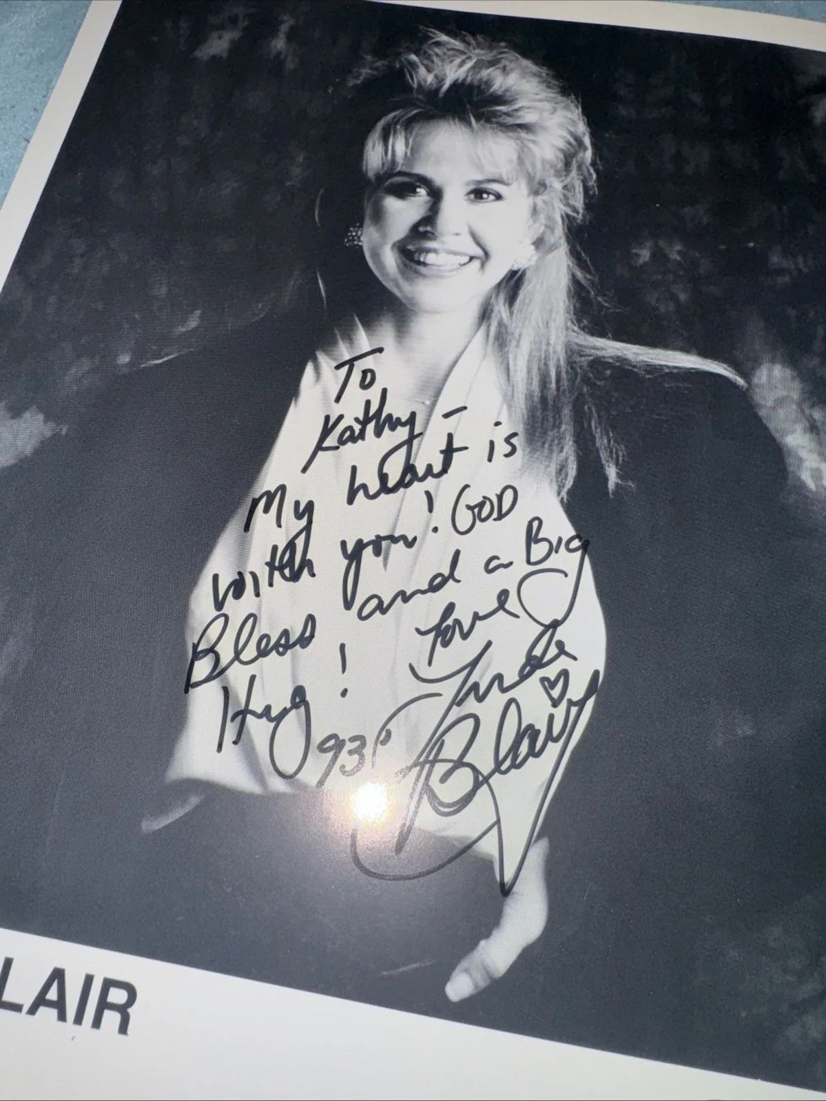 Linda Blair — Signed Linda Blair Headshot from The Exorcist, image 2