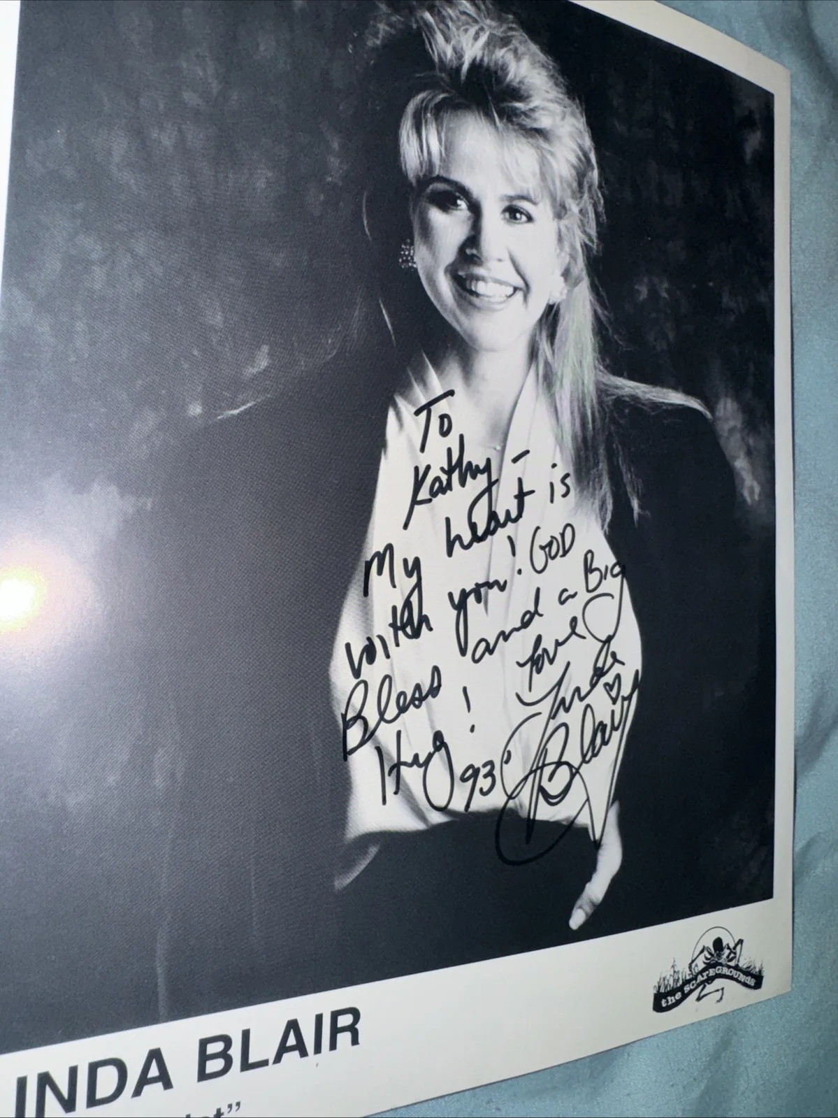 Linda Blair — Signed Linda Blair Headshot from The Exorcist, image 3