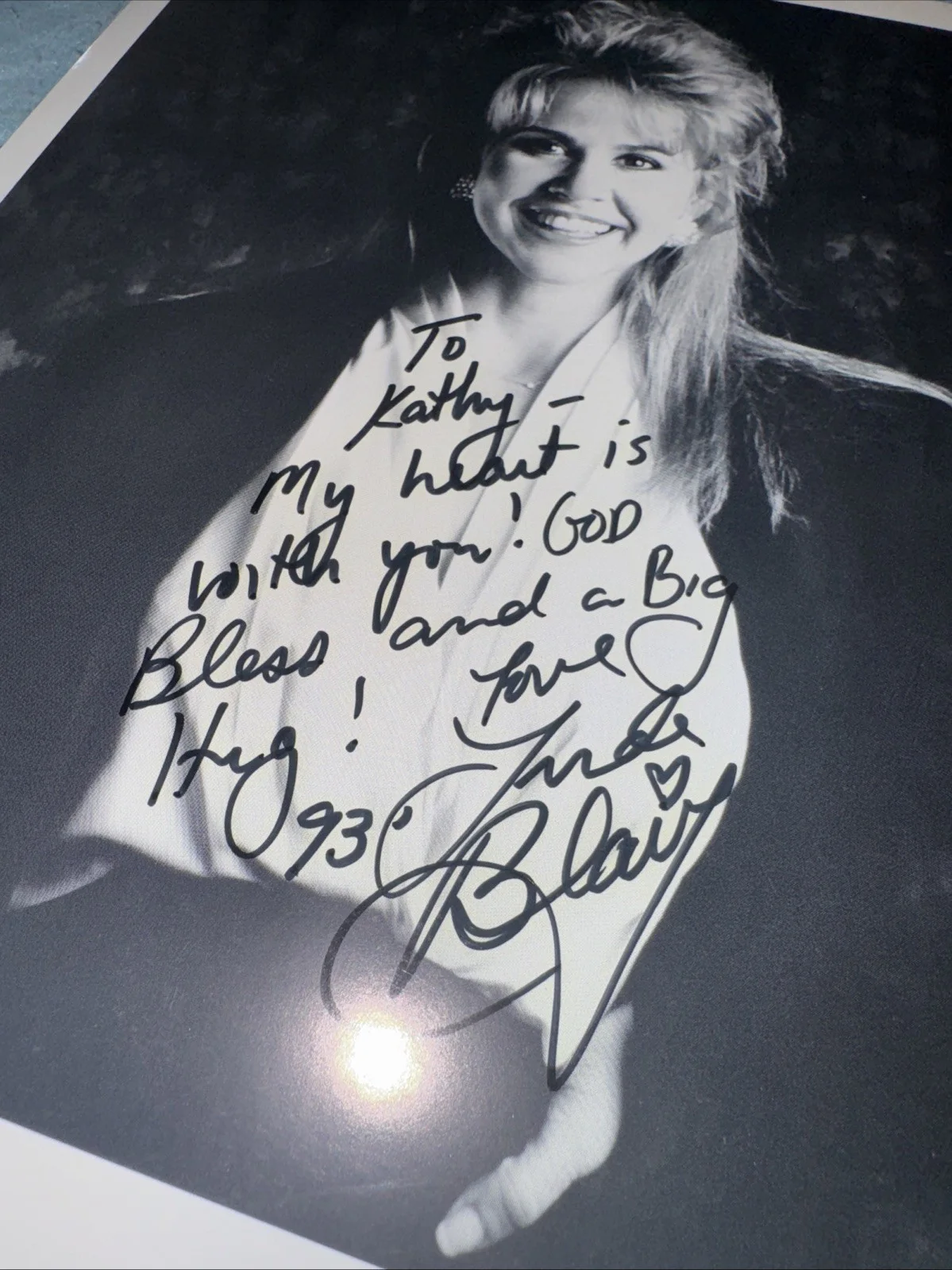 Linda Blair — Signed Linda Blair Headshot from The Exorcist, image 4