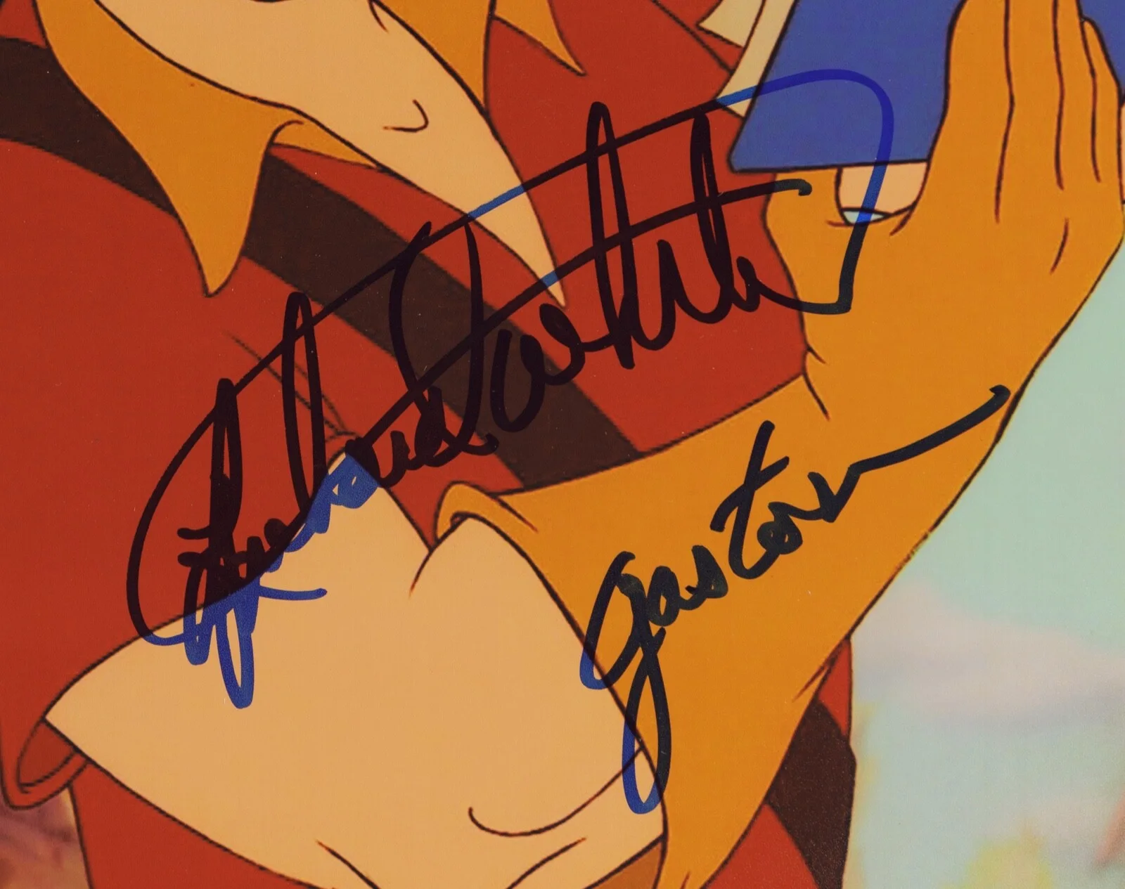 Paige O'Hara — PAIGE O'HARA & RICHARD WHITE Signed 11x14 Photo - BEAUTY & BEAST Belle Gaston, изображение 3