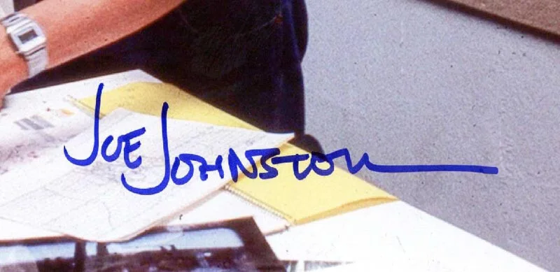 DENNIS MUREN JOE JOHNSTON SIGNED 11x14 PHOTO ILM LEGENDS STAR WARS BECKETT BAS, image 3