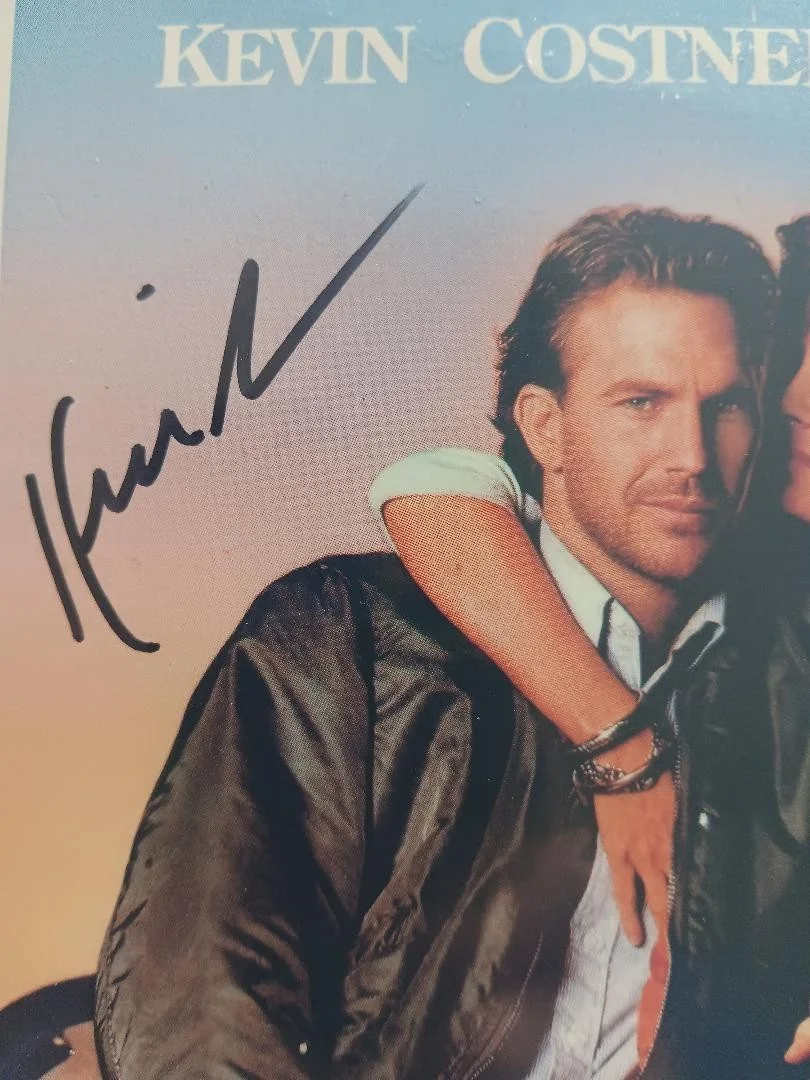 Kevin Costner — Kevin Costner (Actor) Signed "Bull Durham" Album, image 2
