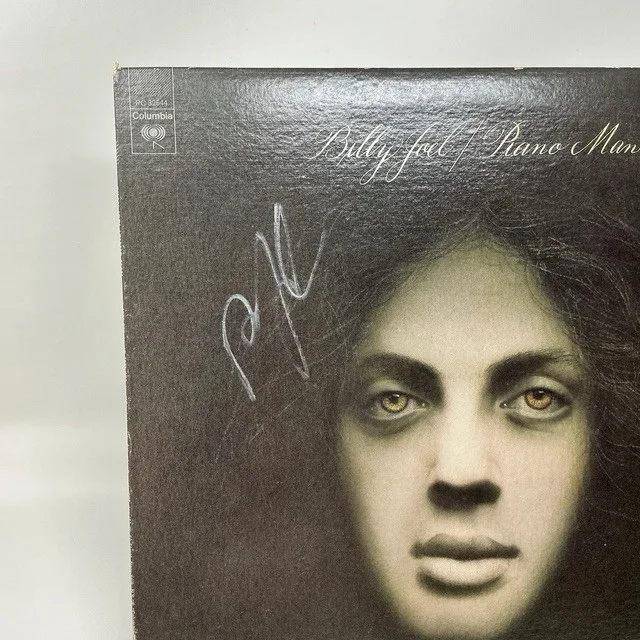 Billy Joel Autographed Singer Pianist Songwriter Piano Man Vinyl Record JSA COA, image 2
