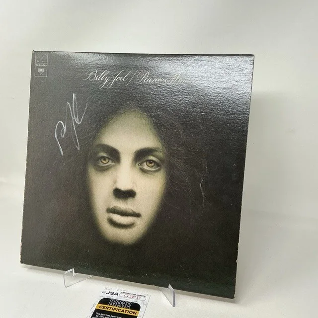 Billy Joel Autographed Singer Pianist Songwriter Piano Man Vinyl Record JSA COA, image 3