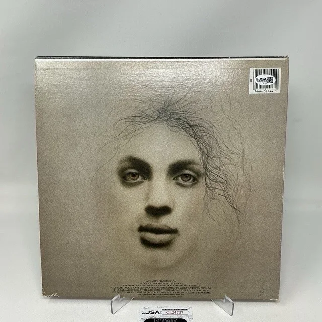Billy Joel Autographed Singer Pianist Songwriter Piano Man Vinyl Record JSA COA, image 4