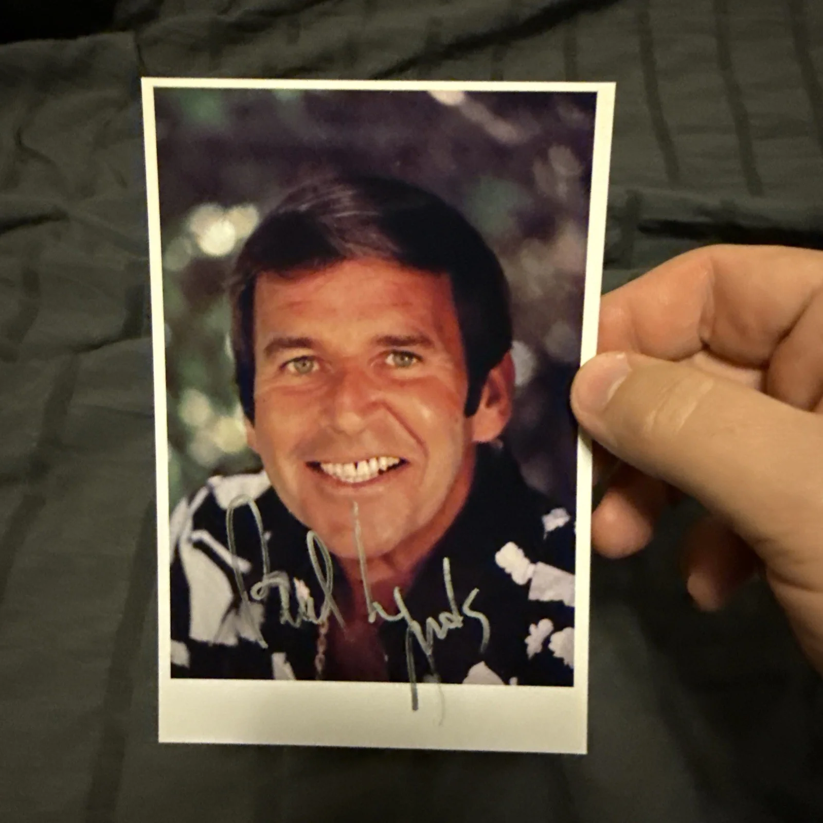Paul Lynde — Paul Lynde Signed Autographed Photo Card Bewitched Paul Lynde Show Munsters, image 2
