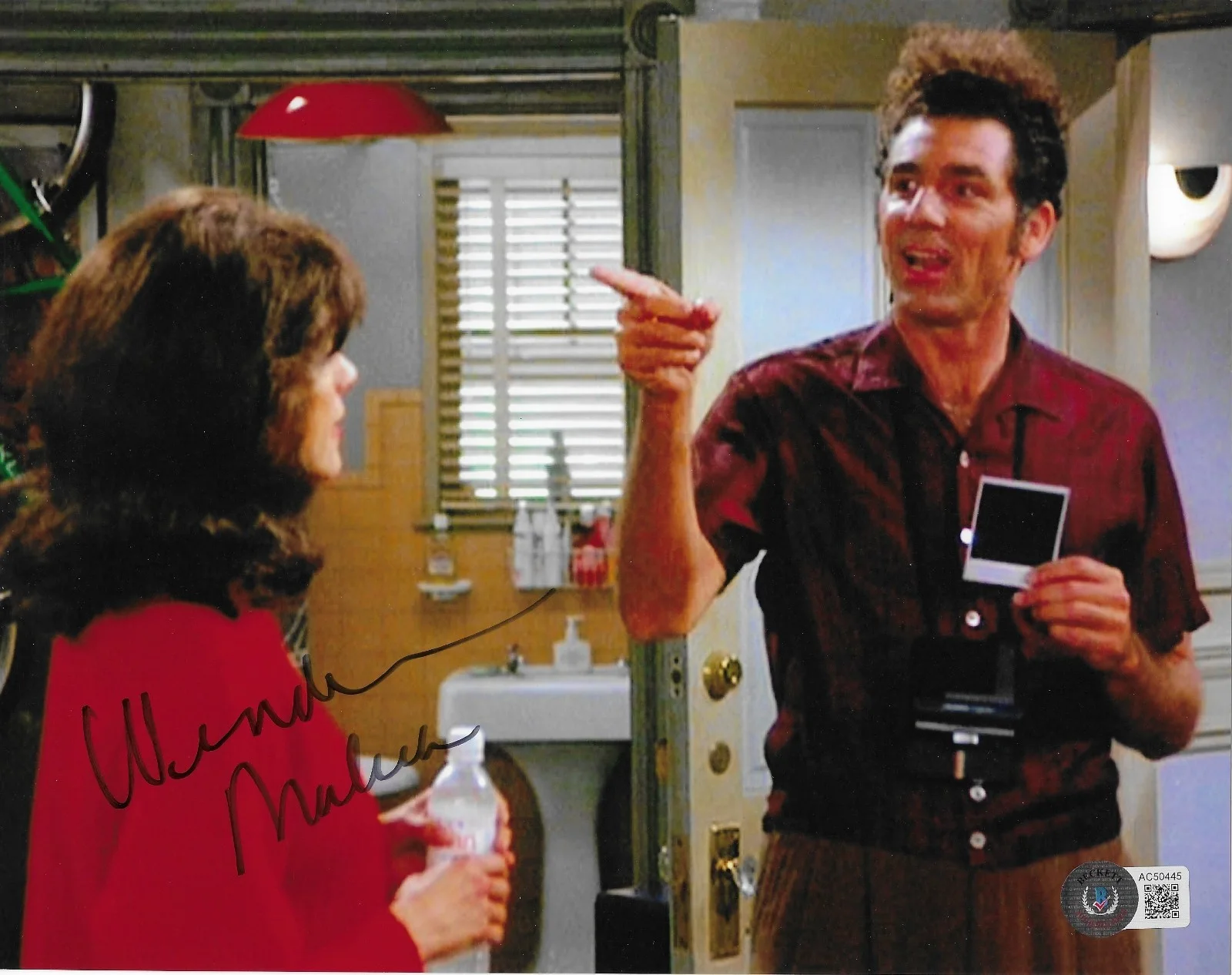 Wendy Malick — Wendy Malick Seinfeld BAS Signed 8x10 Photo Autographed Kiss Hello Hairdo 45
