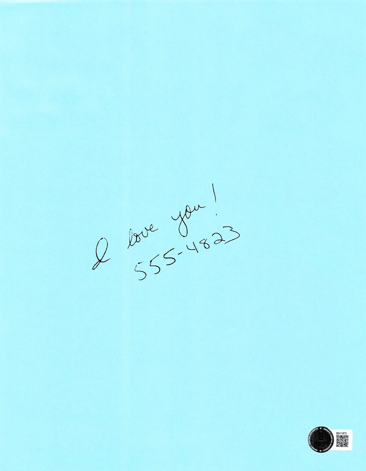 CLAUDIA WELLS — CLAUDIA WELLS JENNIFER PARKER AUTOGRAPH SIGNED BACK TO THE FUTURE FLYER BECKETT, изображение 2