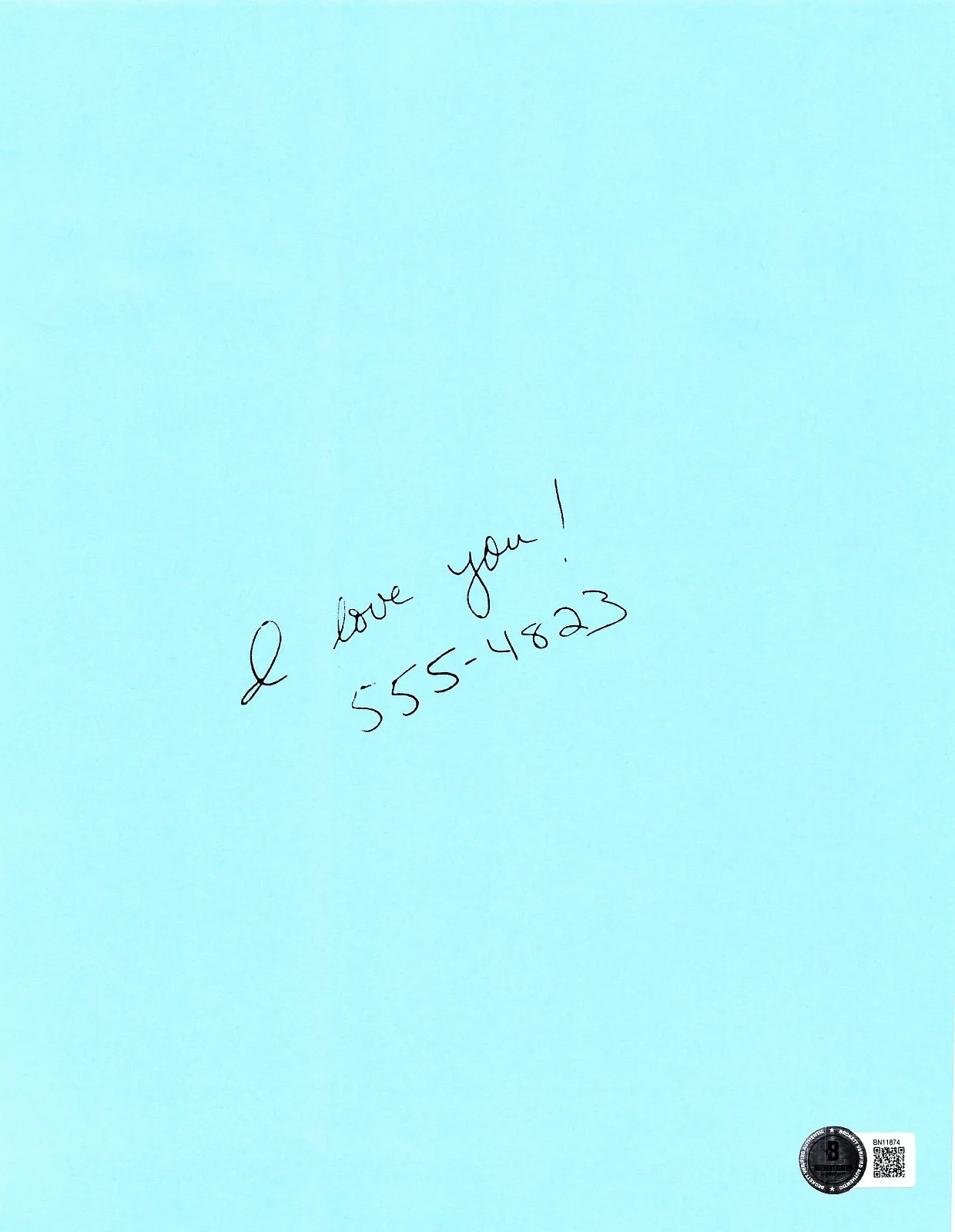 CLAUDIA WELLS — CLAUDIA WELLS JENNIFER PARKER AUTOGRAPH SIGNED BACK TO THE FUTURE FLYER BECKETT, image 2