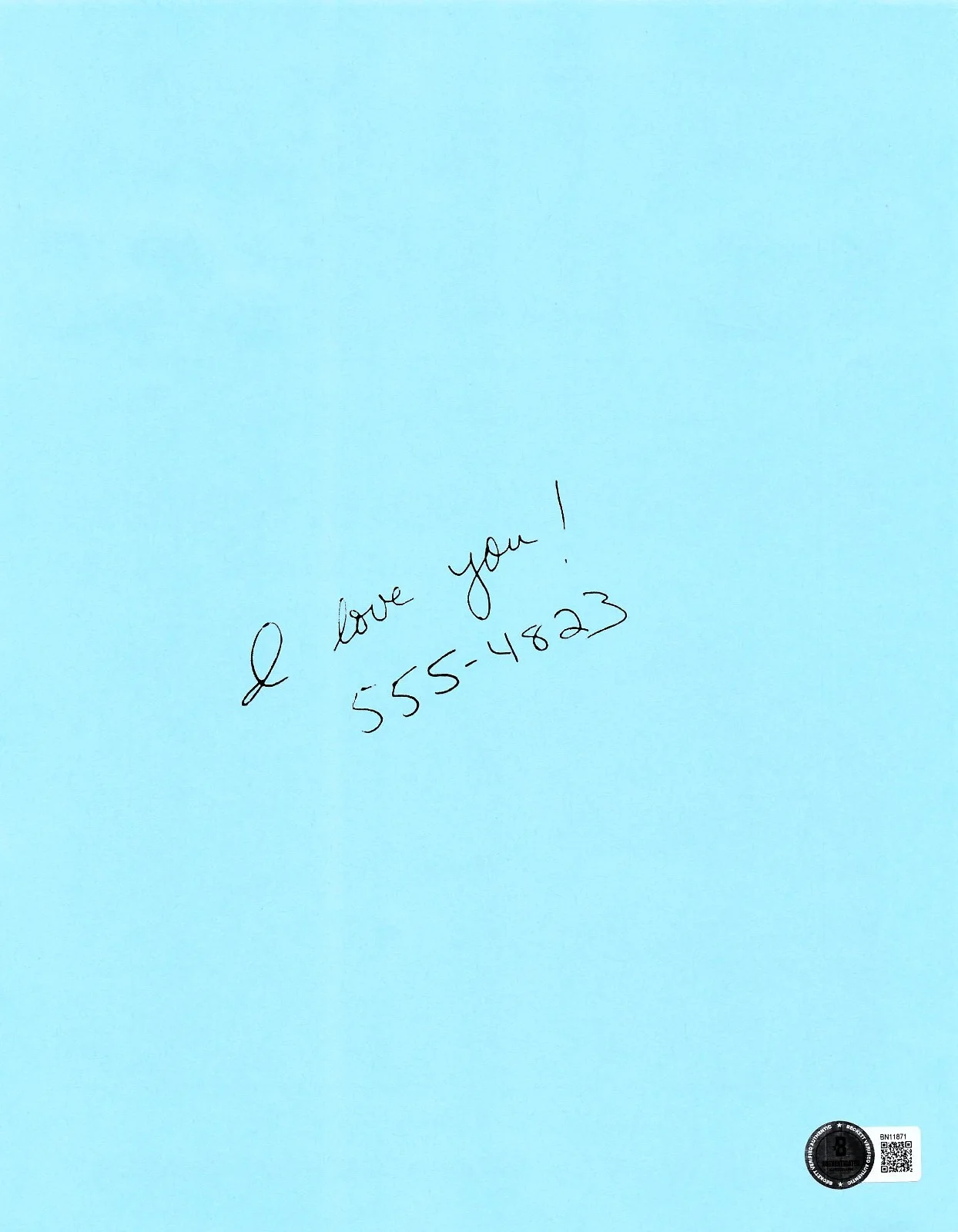 CLAUDIA WELLS — CLAUDIA WELLS JENNIFER PARKER AUTOGRAPH SIGNED BACK TO THE FUTURE FLYER BECKETT, image 2
