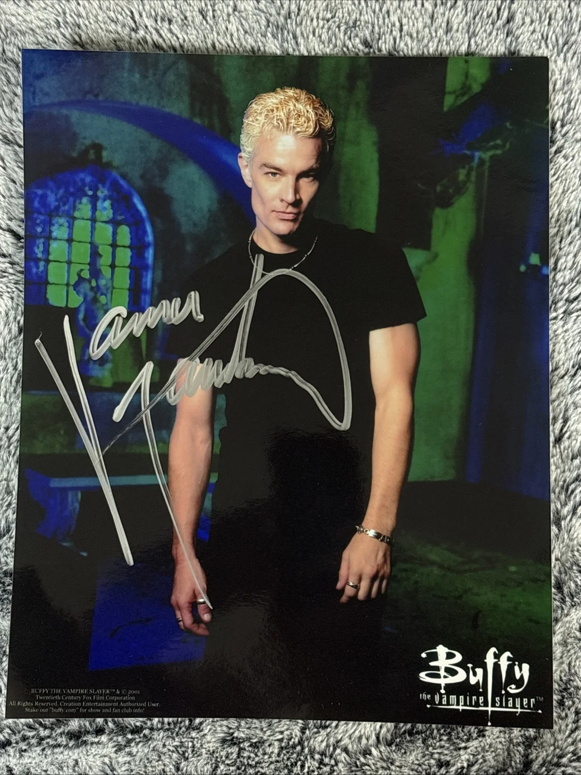 James Marsters — James Marsters "Spike" Angel & Buffy T.V. shows Autographed 8 x 10 photo