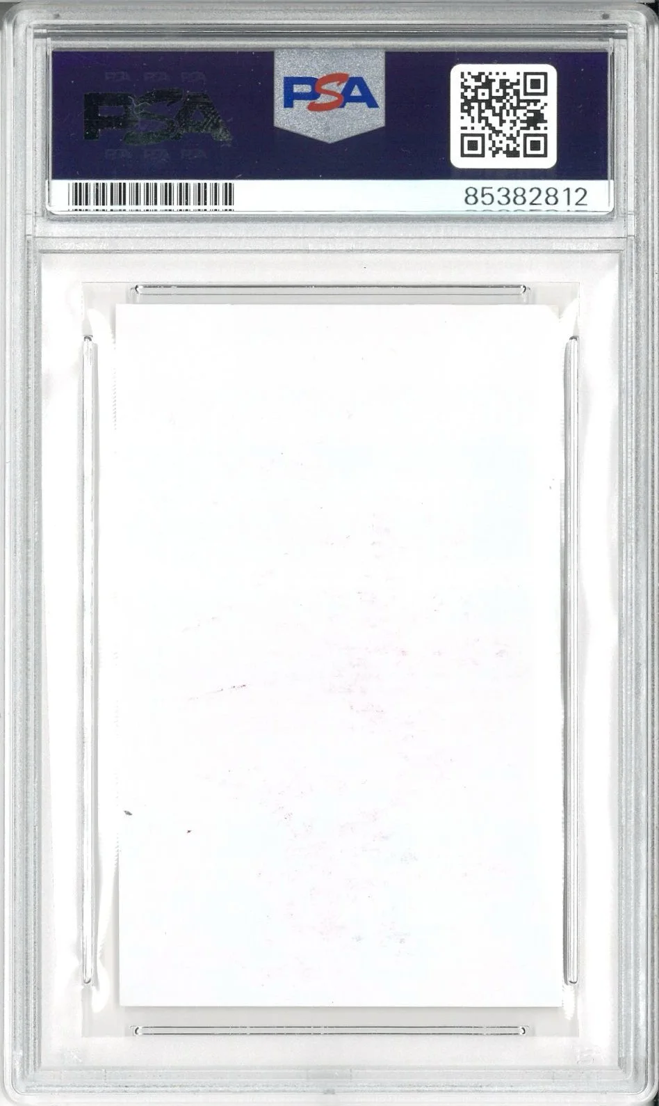 Christian Bale — Christian Bale Signed Autograph Slabbed American Psycho Business Card PSA DNA, image 2