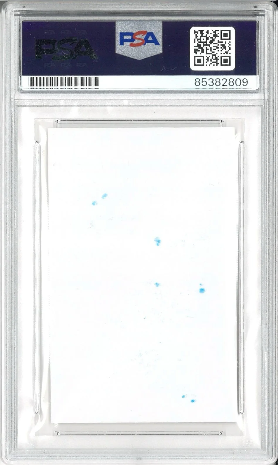 Christian Bale — Christian Bale Signed Autograph Slabbed American Psycho Business Card PSA DNA, image 2